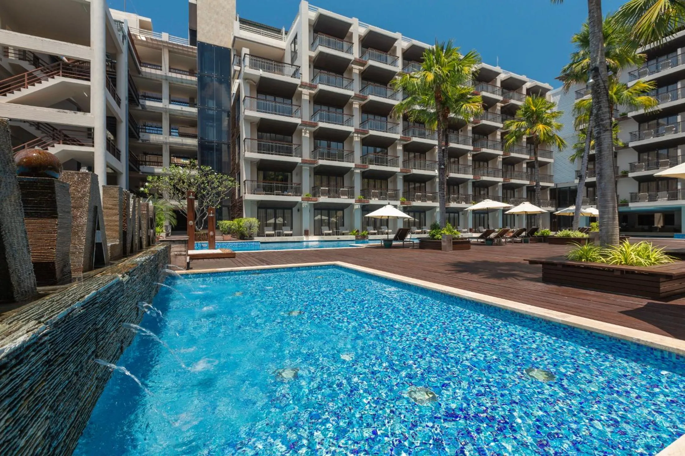 Swimming pool in Baan Laimai Beach Resort & Spa - SHA Extra Plus