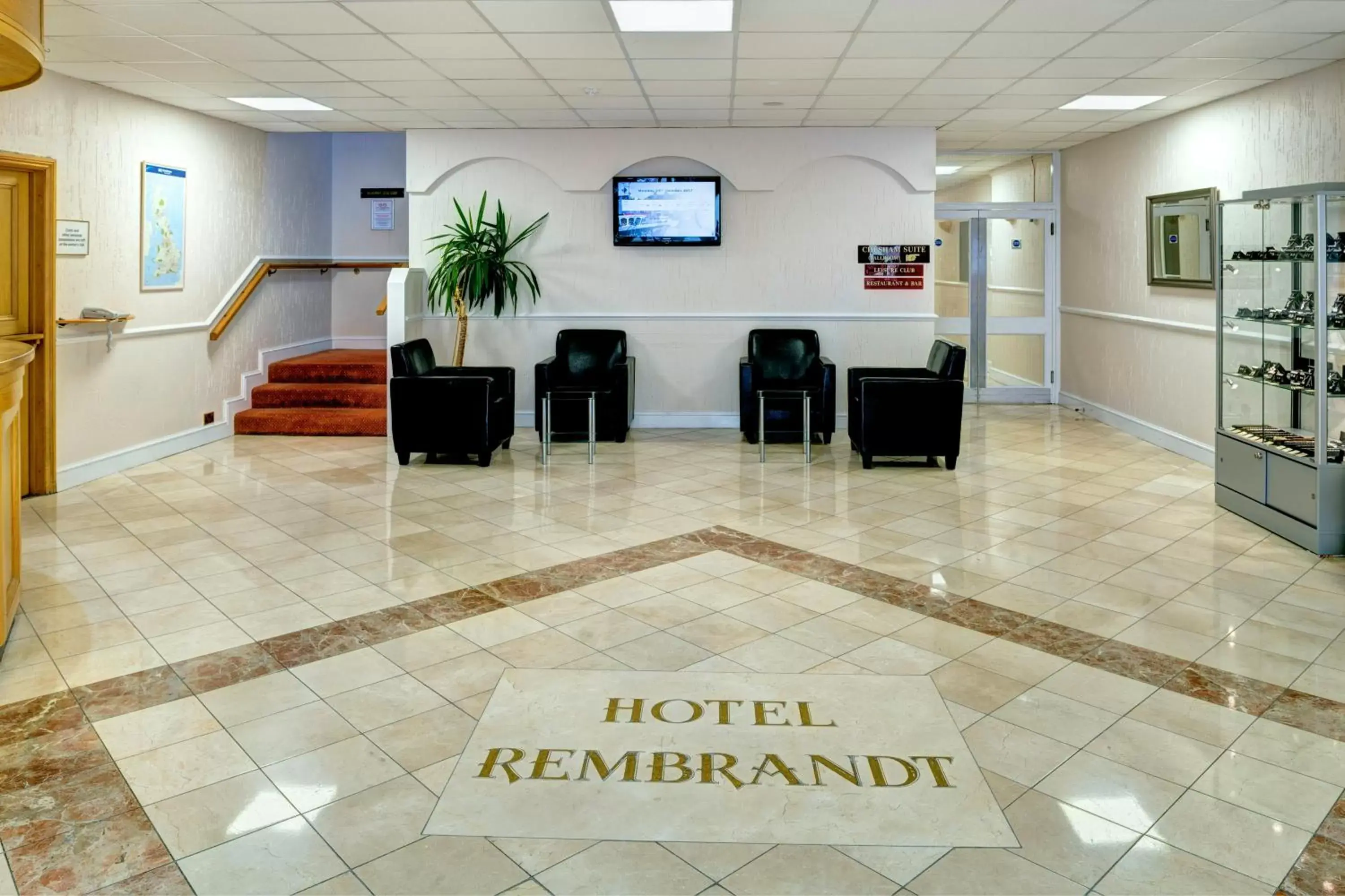 Lobby or reception, Lobby/Reception in Best Western Weymouth Hotel Rembrandt