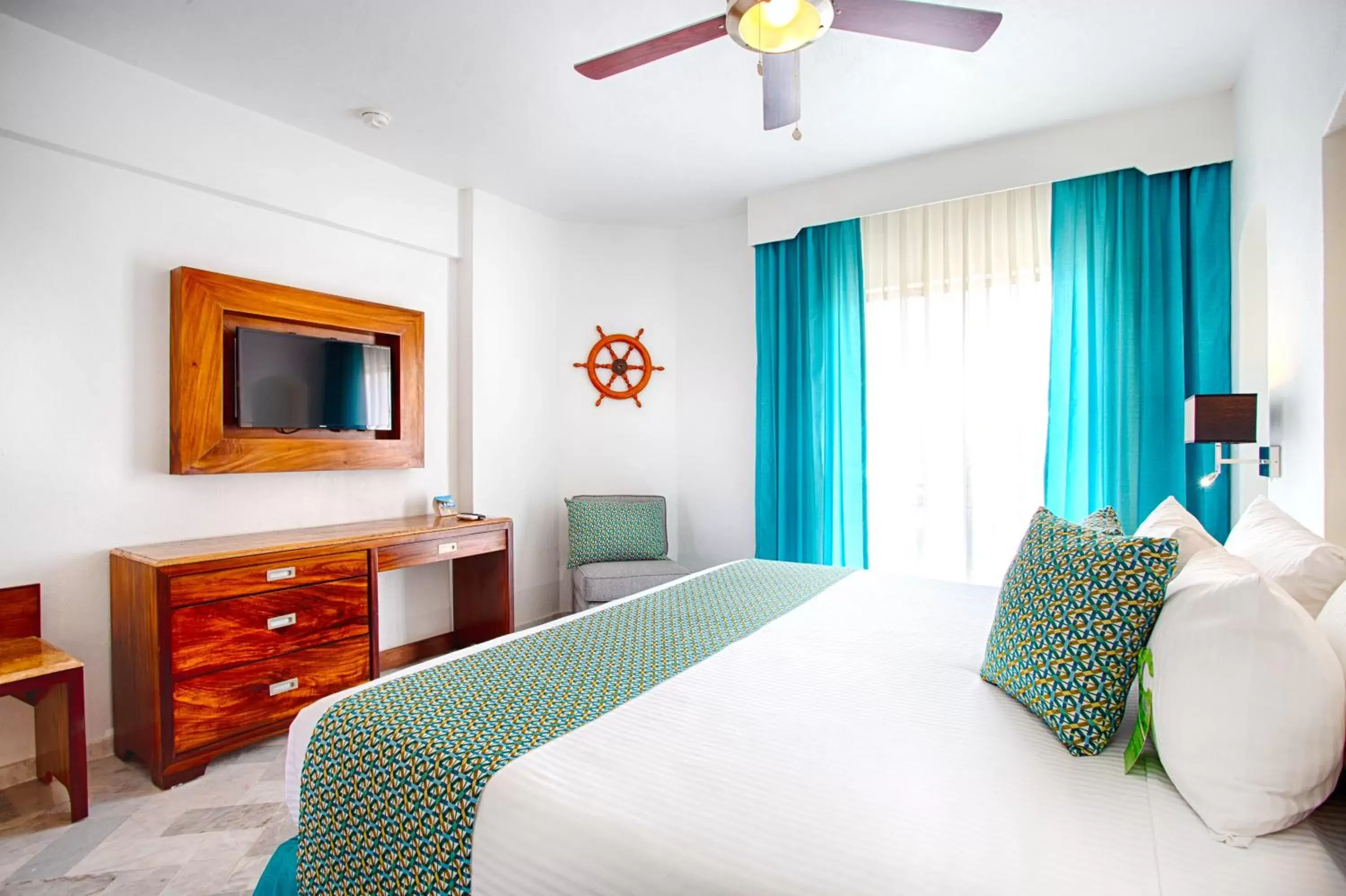 TV and multimedia, Bed in Vamar Vallarta Marina & Beach Resort