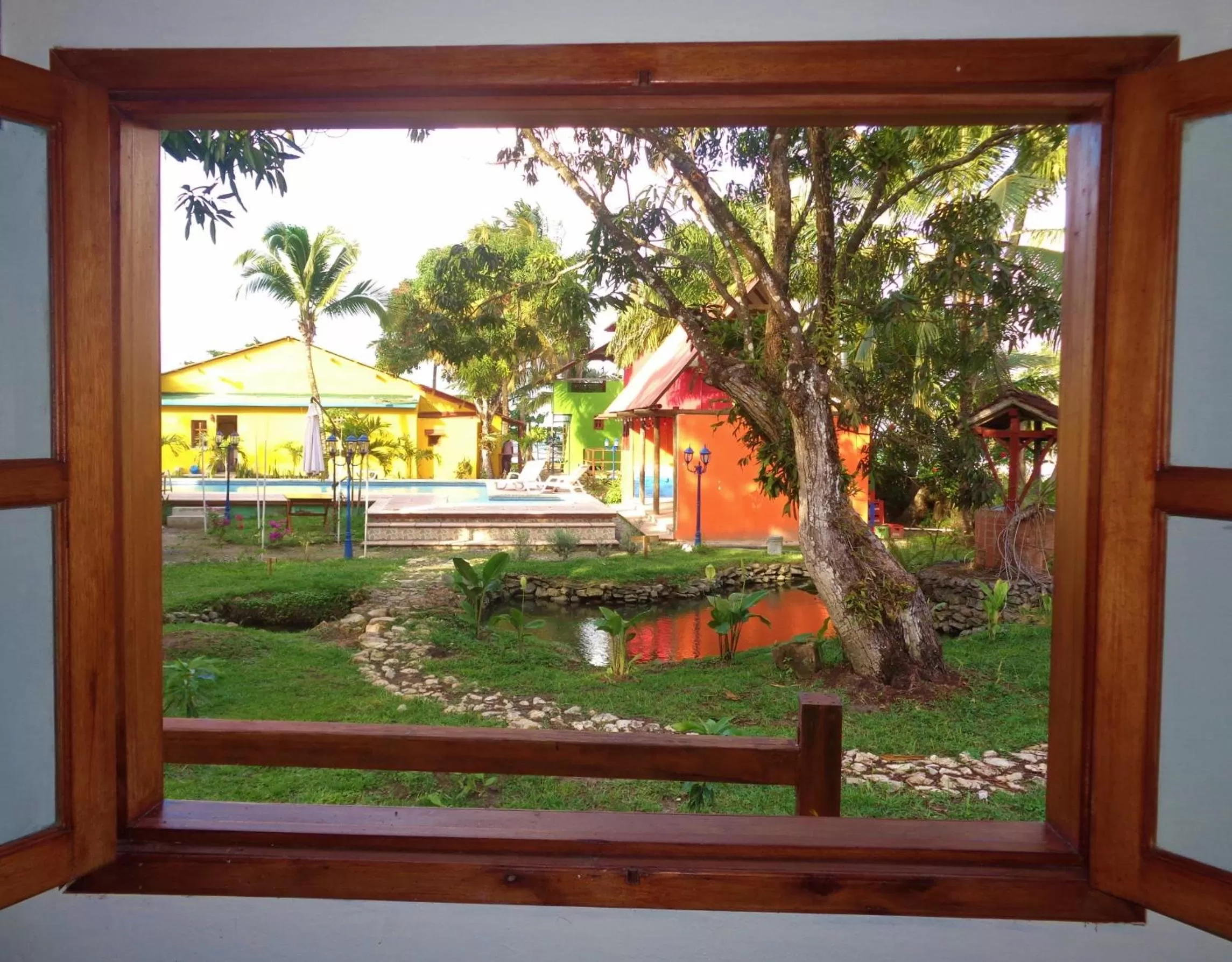 Garden view in Livingston Resort Hotel