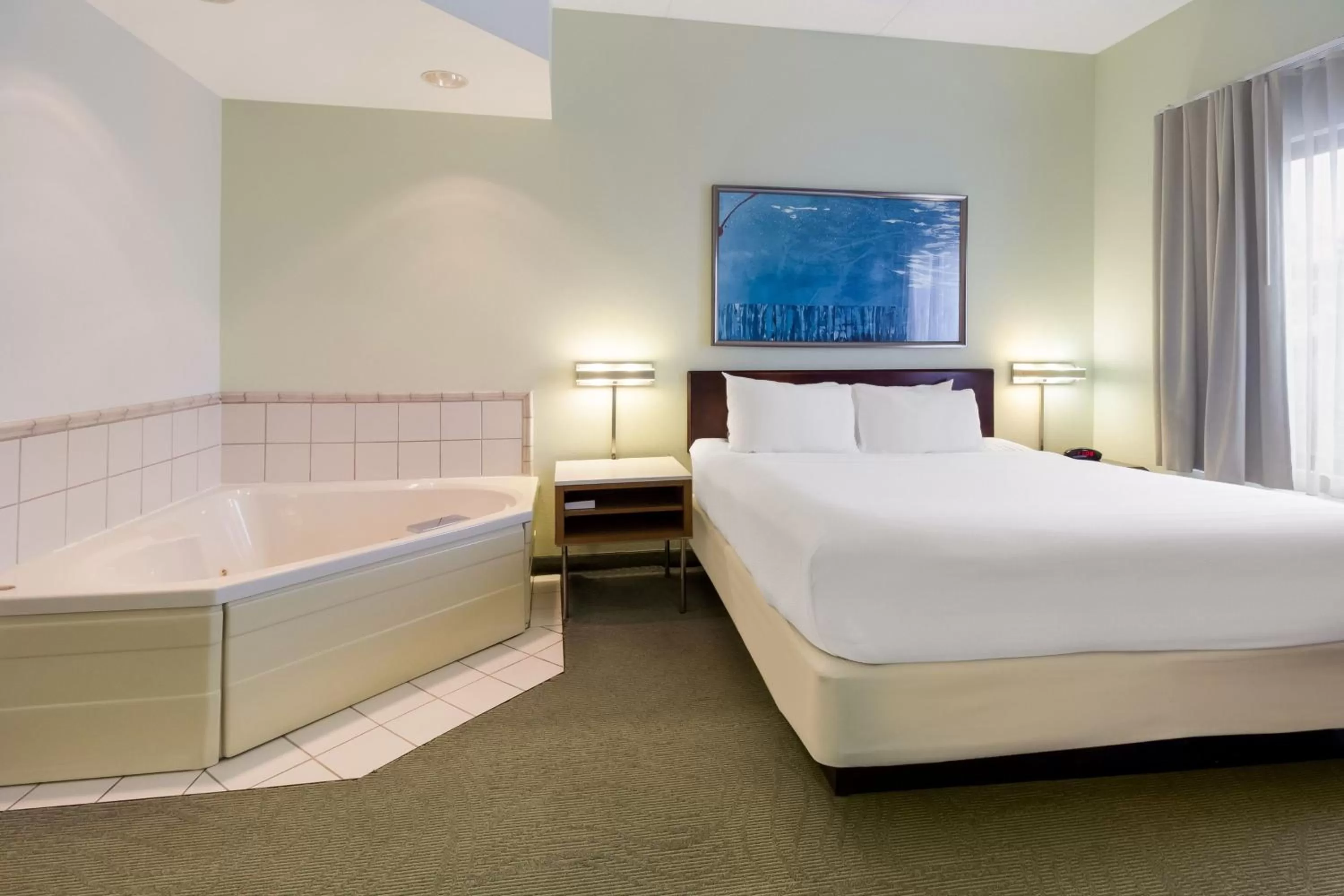 Bedroom, Bed in SpringHill Suites by Marriott Pittsburgh Washington