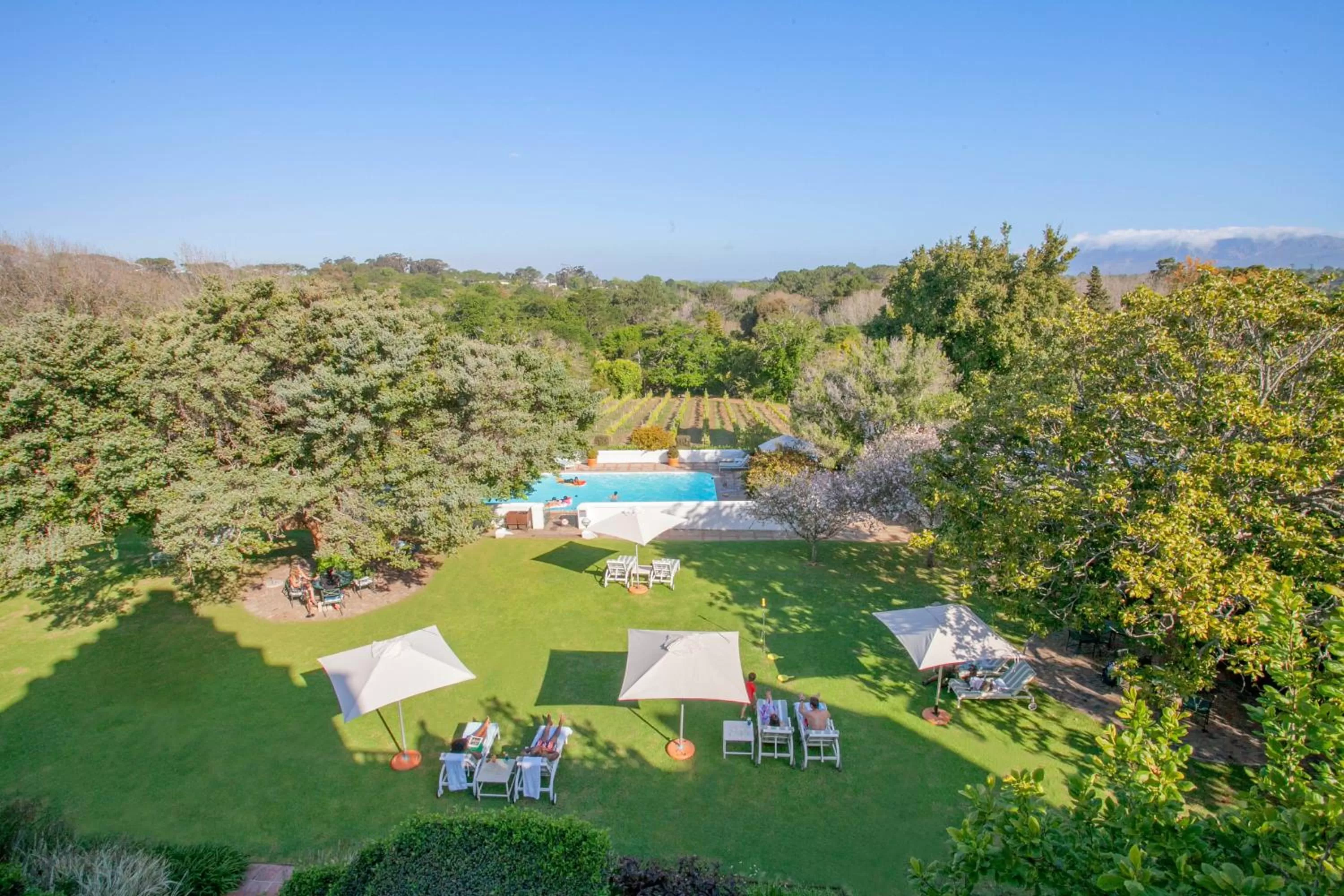 Swimming pool in The Cellars-Hohenort
