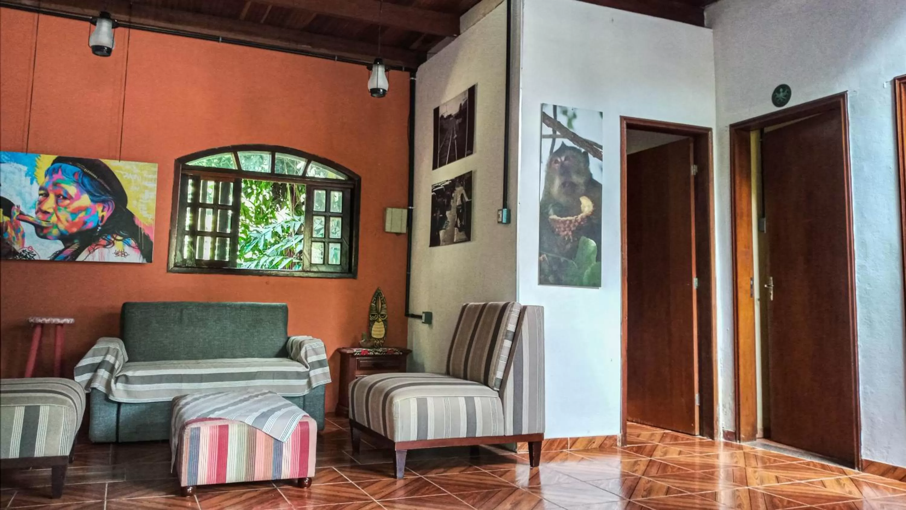 Living room in Pousada e Hostel Marthi