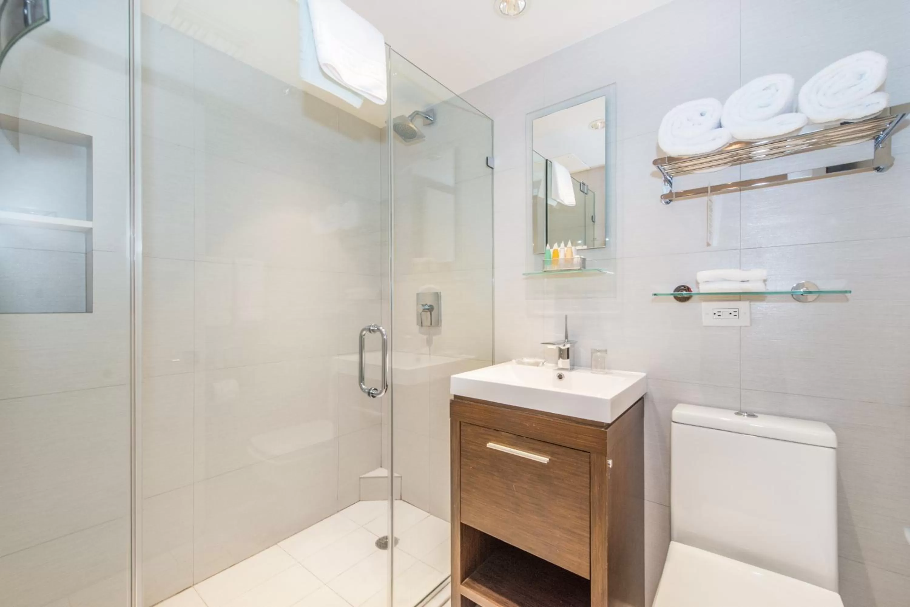 Shower in Lombardy Hotel