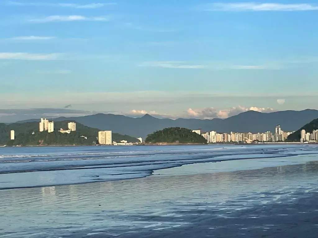 Sea view in Summit Suítes Hotel Santos