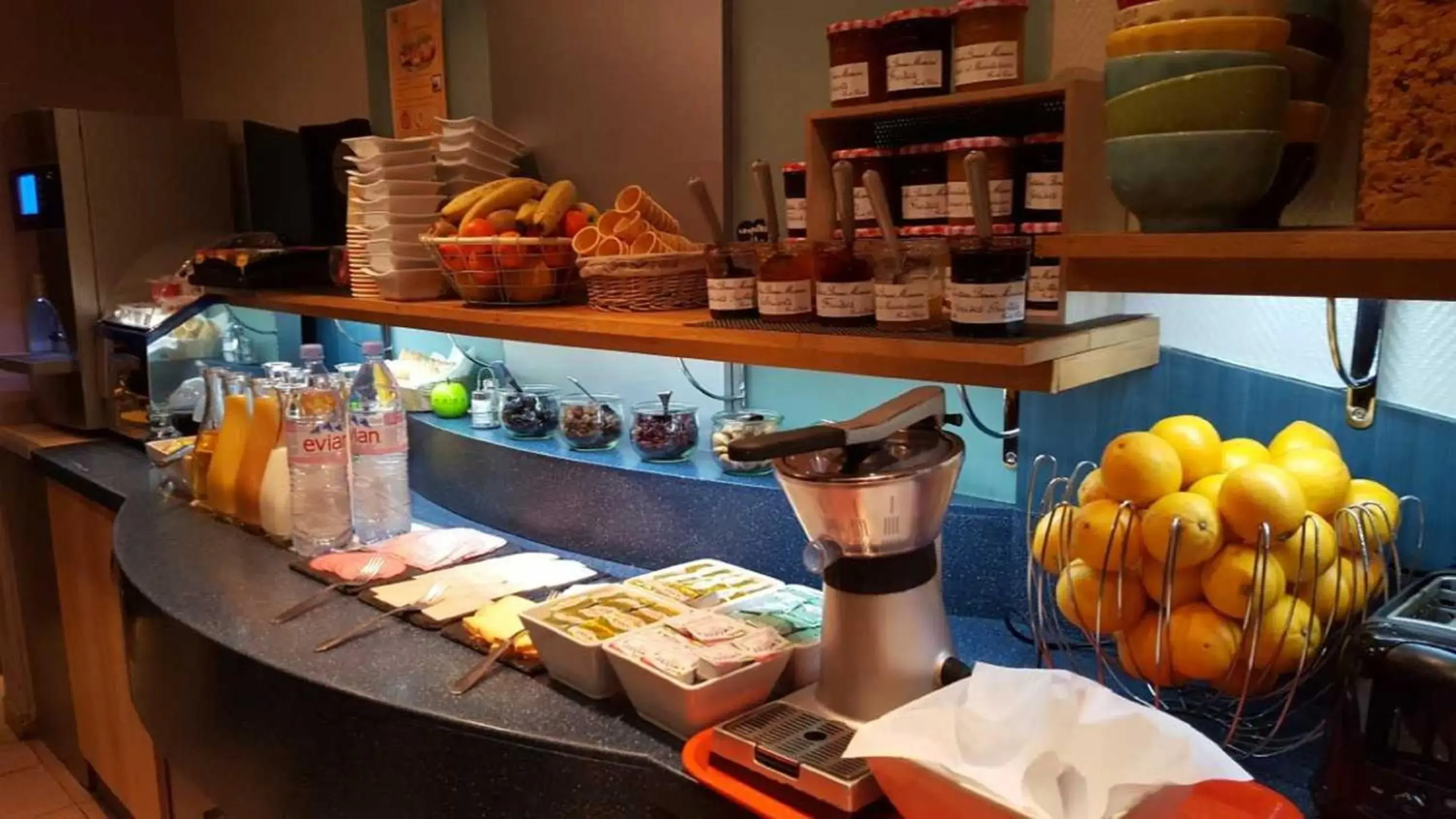 Buffet breakfast, Food in ibis Styles Angers Centre Gare