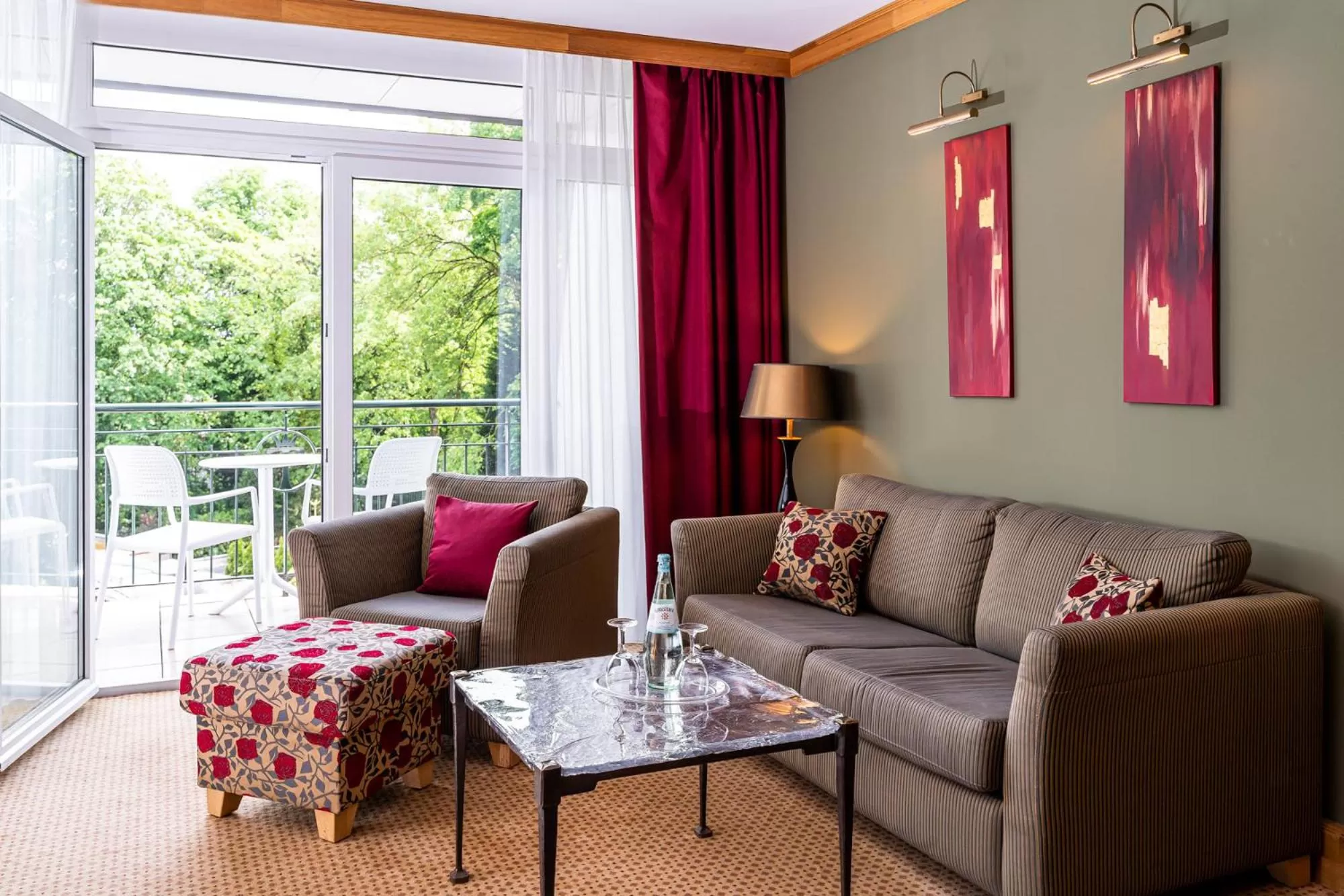 View (from property/room) in Waldhotel Tannenhäuschen