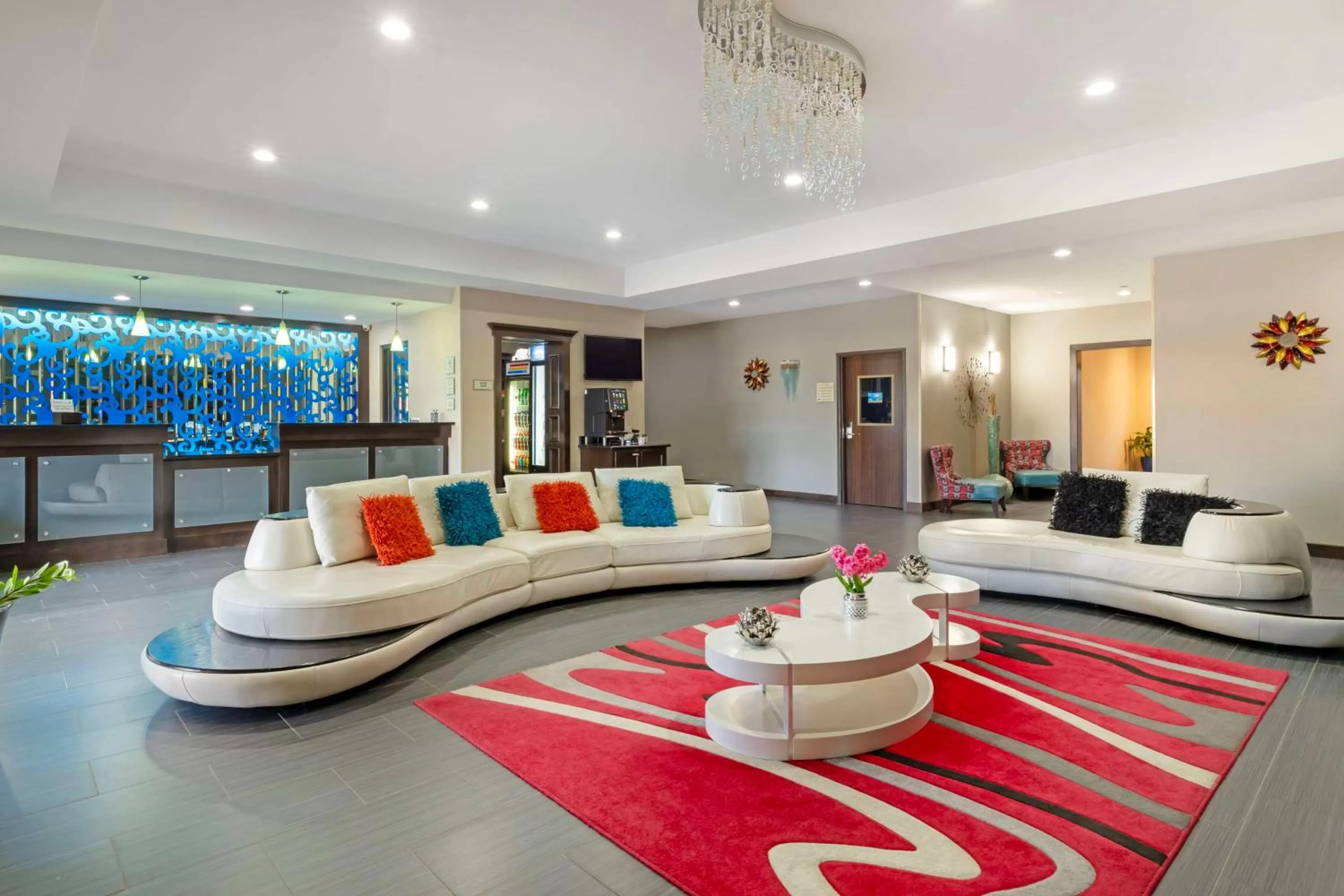 Lobby or reception in Best Western Plus Pleasanton Hotel