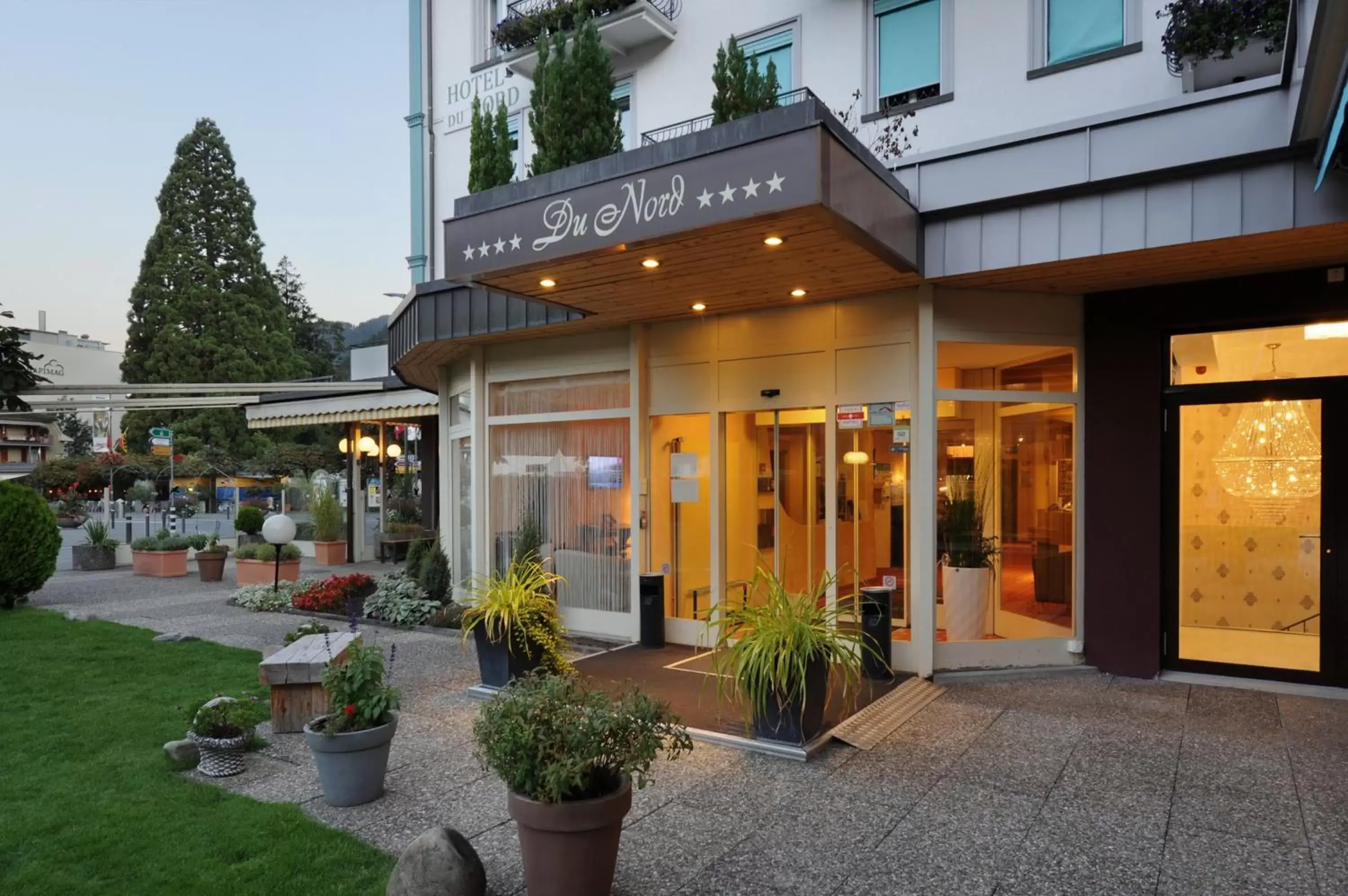 Facade/entrance in Hotel Du Nord