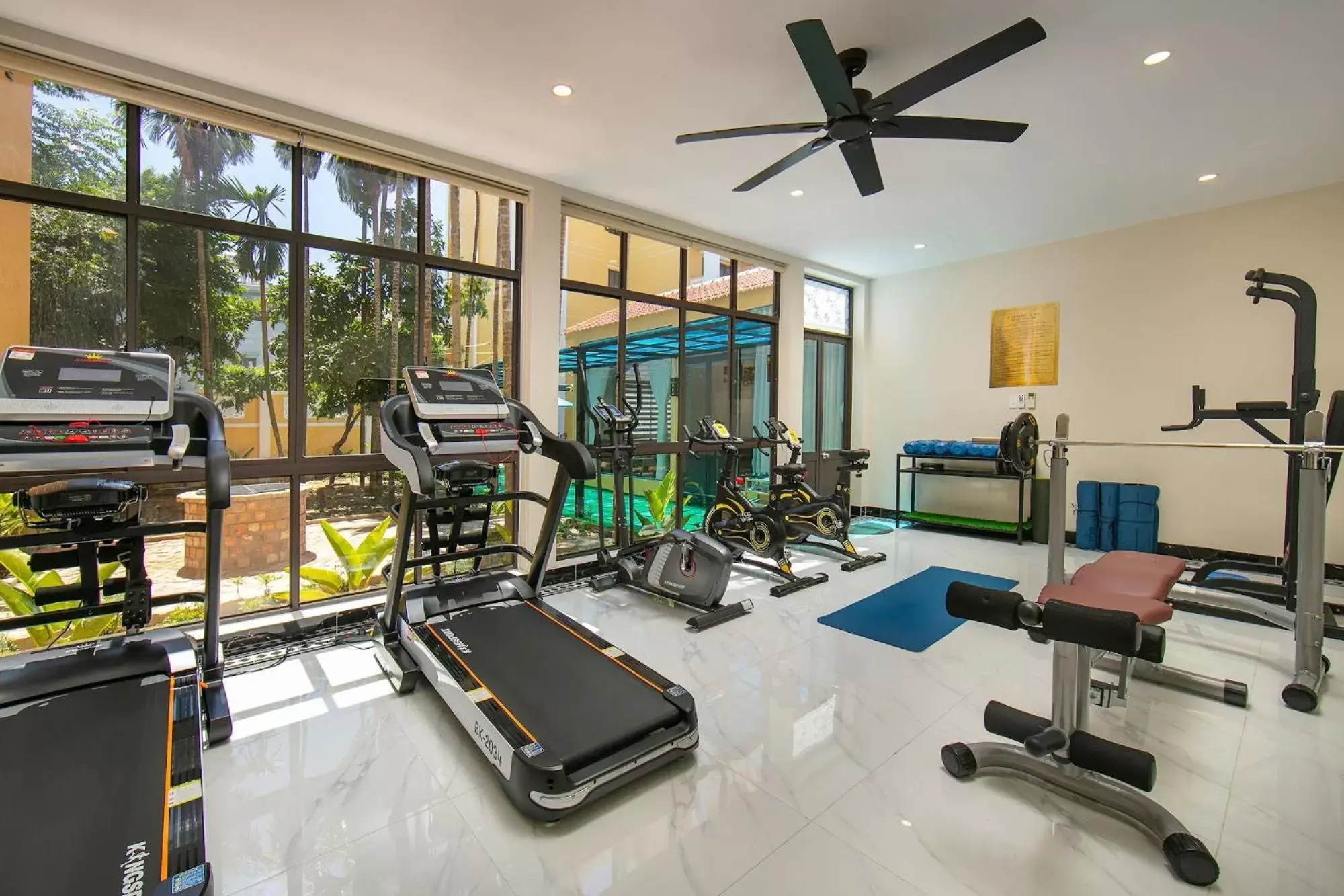 Fitness centre/facilities in La Charm Hoi An Hotel & Spa Fitness centre/facilities in La Charm Hoi An Hotel & Spa