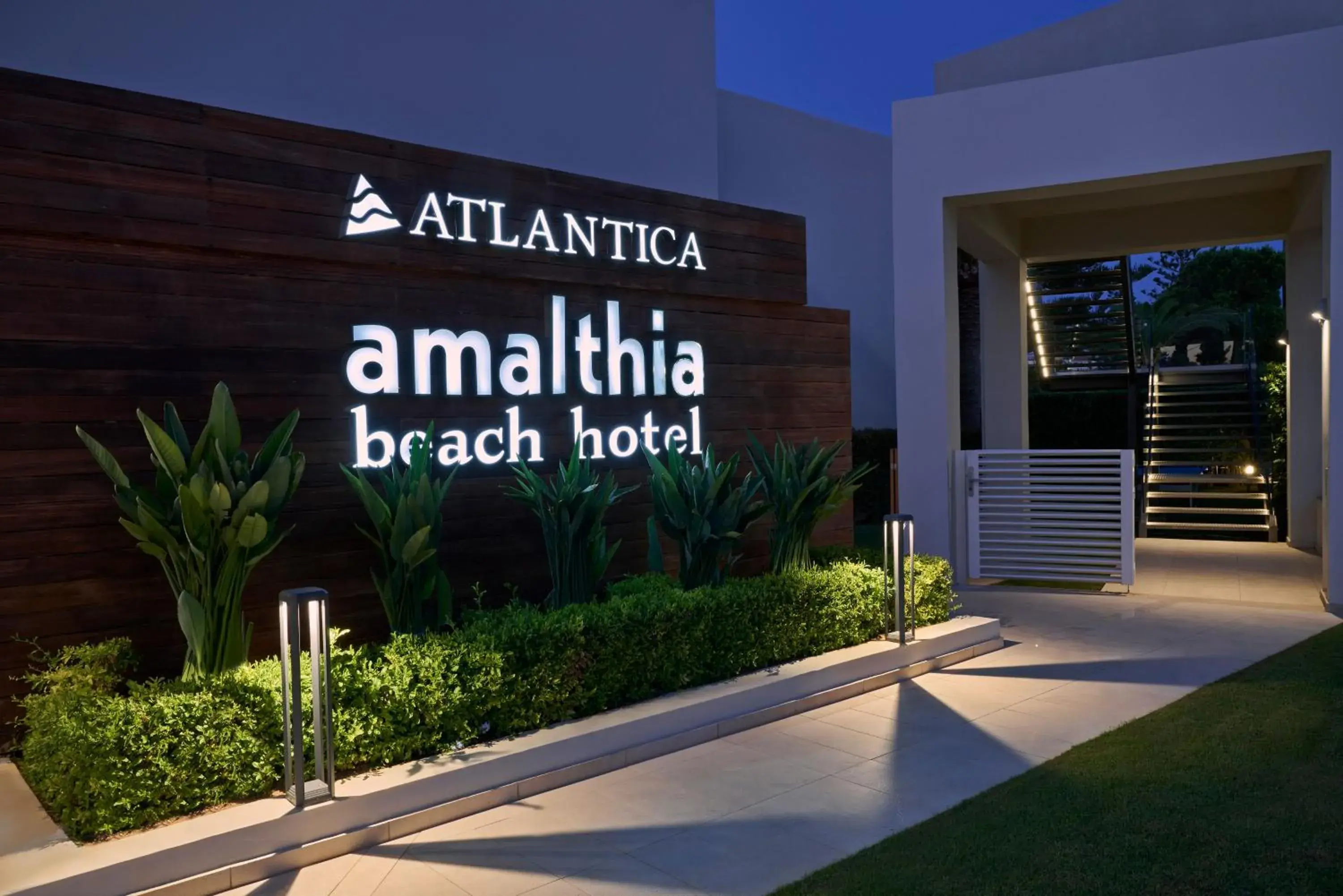 Property logo or sign in Atlantica Amalthia Beach Hotel - Adults Only