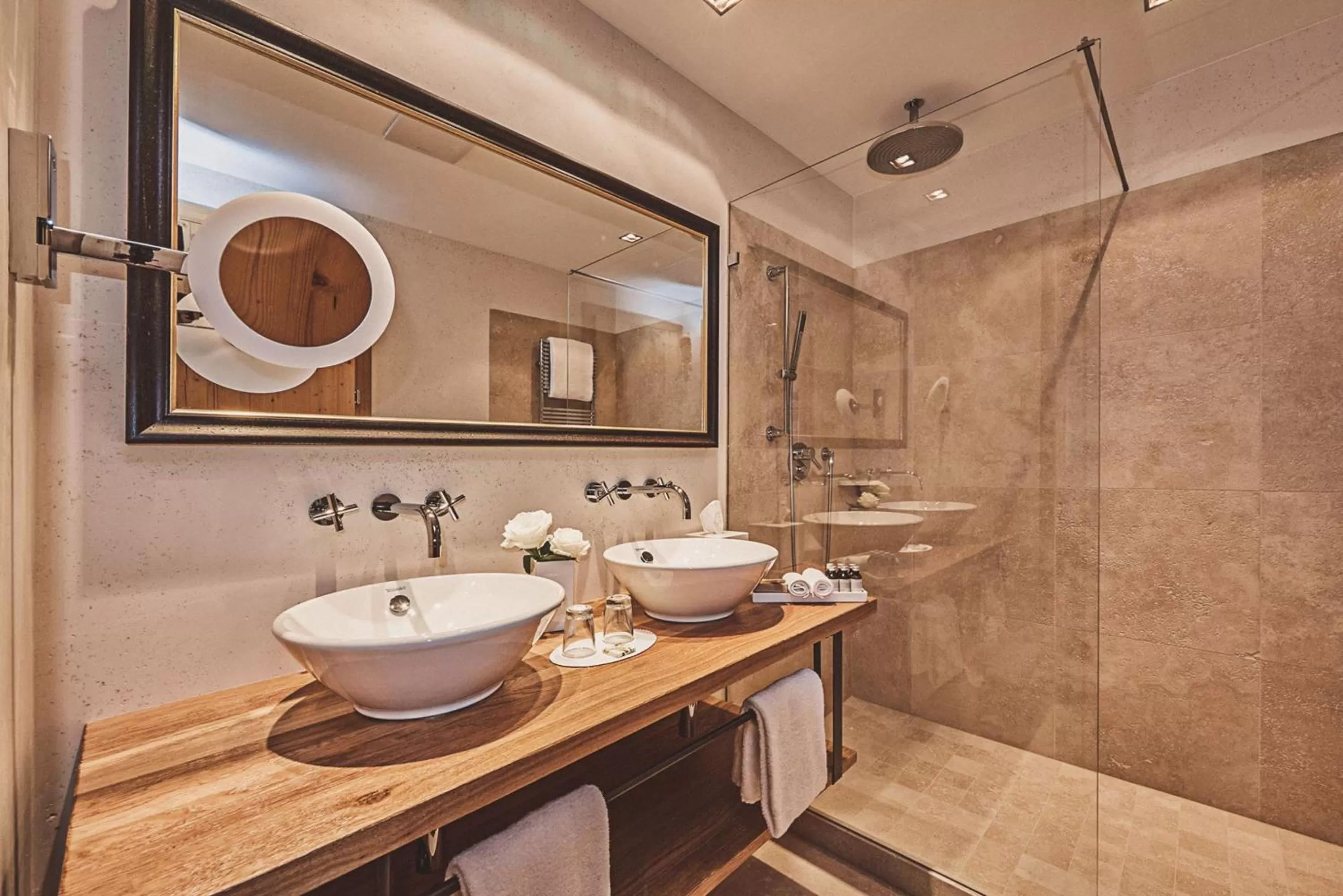 Shower in Das Achental Resort