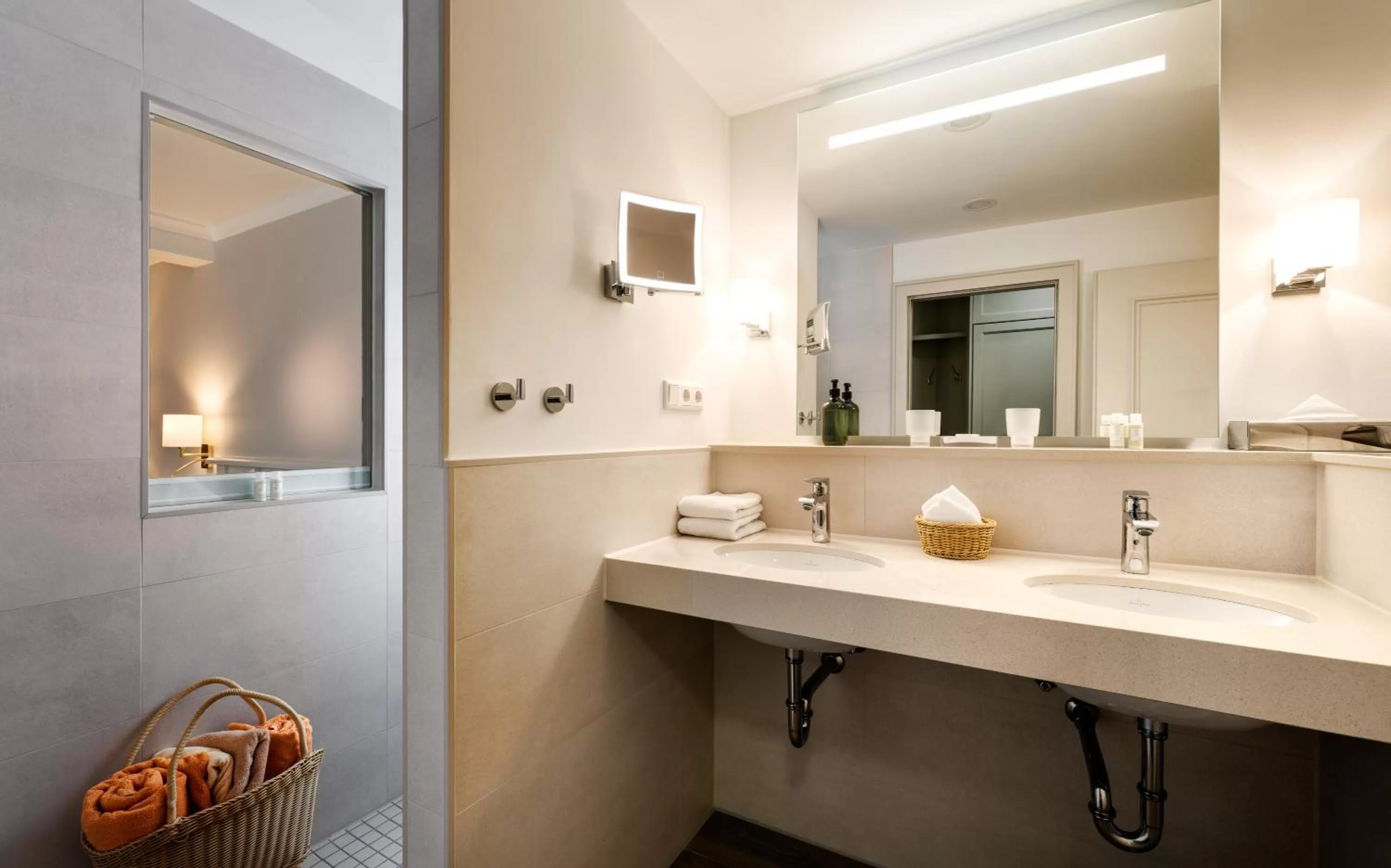 Bathroom in Romantik Hotel Jagdhaus Eiden am See