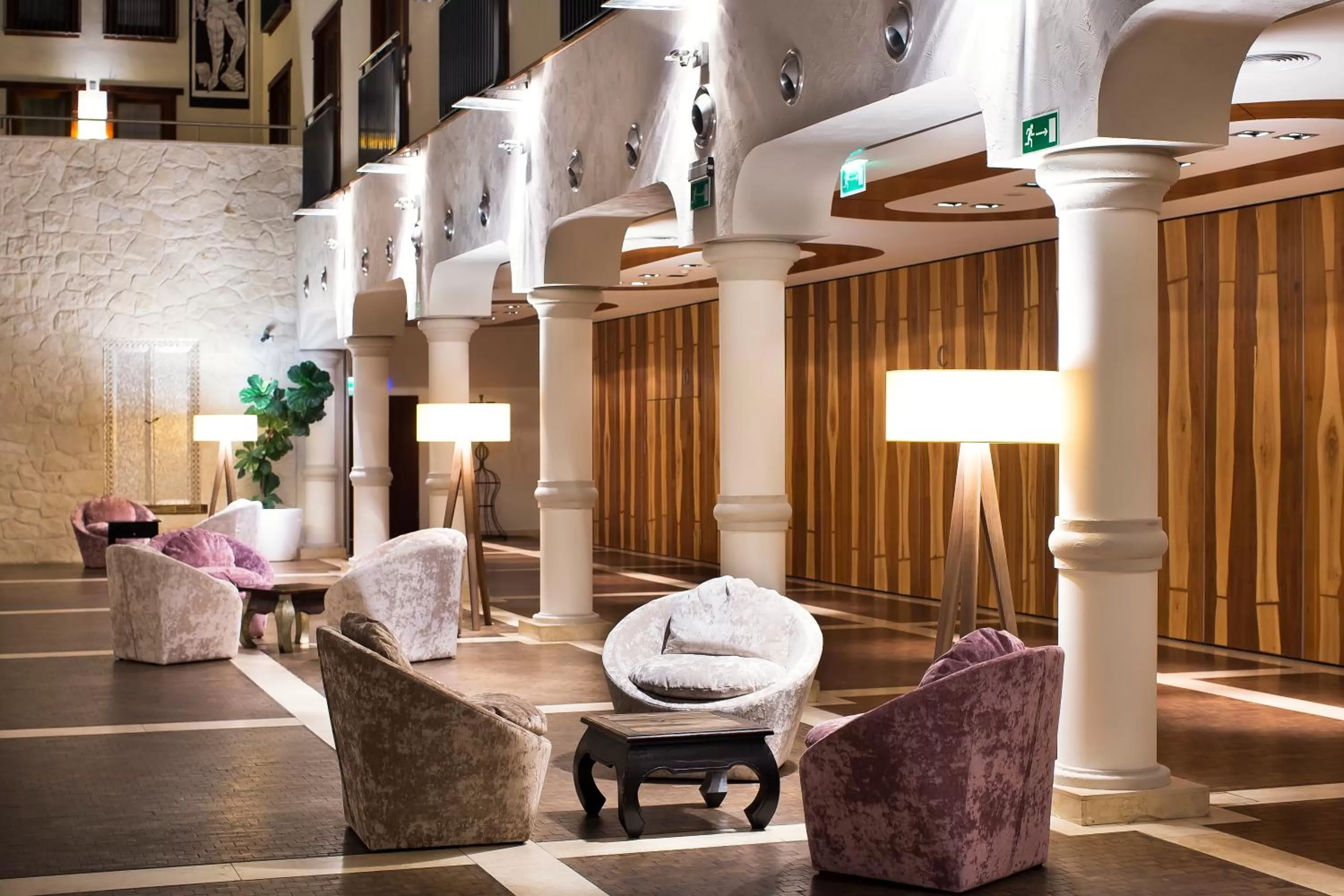 Patio in Hotel Król Kazimierz