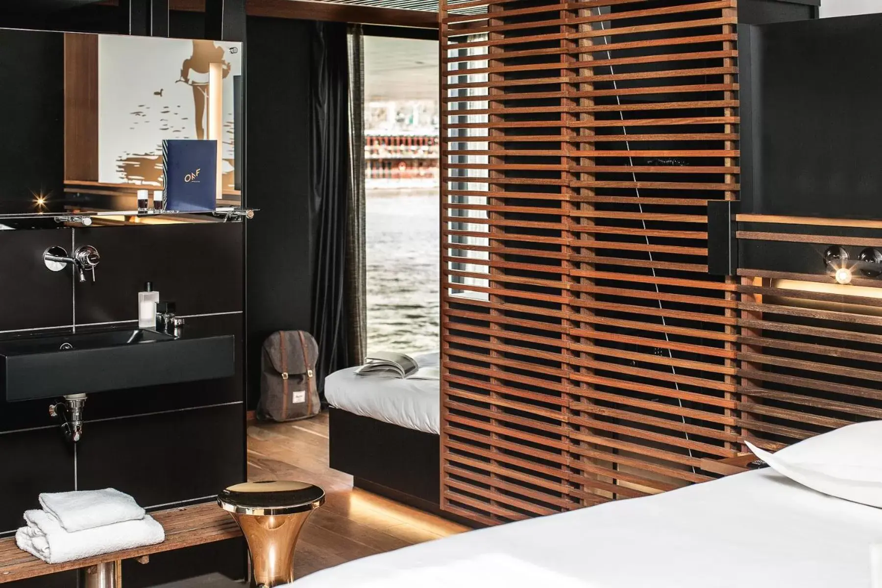 Photo of the whole room, Bathroom in Hotel OFF Paris Seine