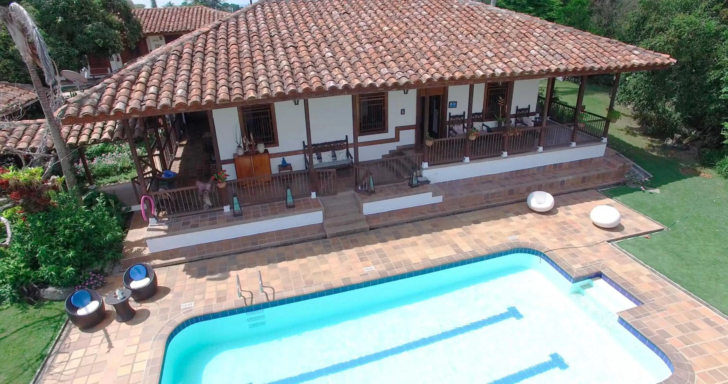 Pool View in Hotel Delirio Campestre