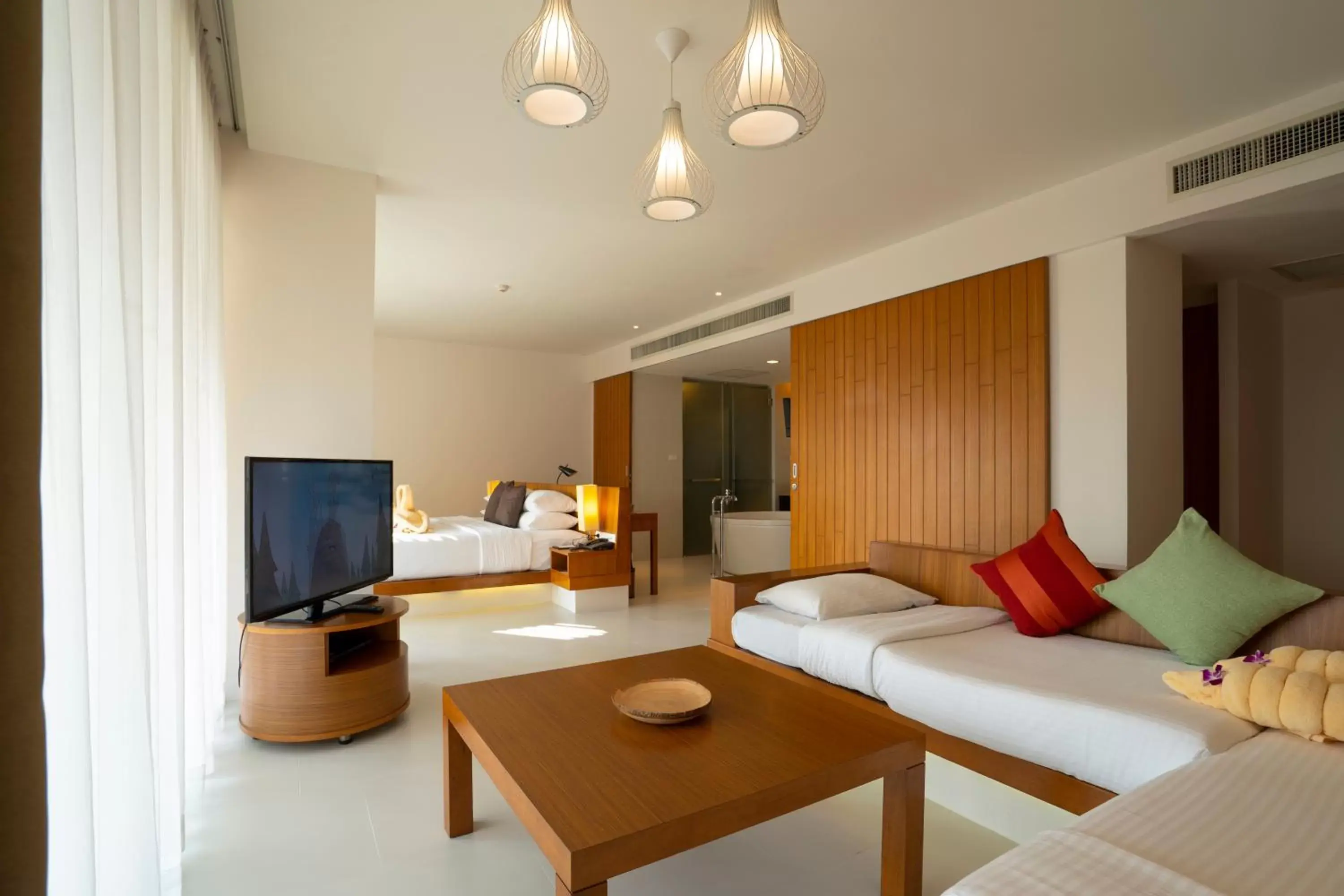 Communal lounge/ TV room, Seating Area in G Hua Hin Resort & Mall