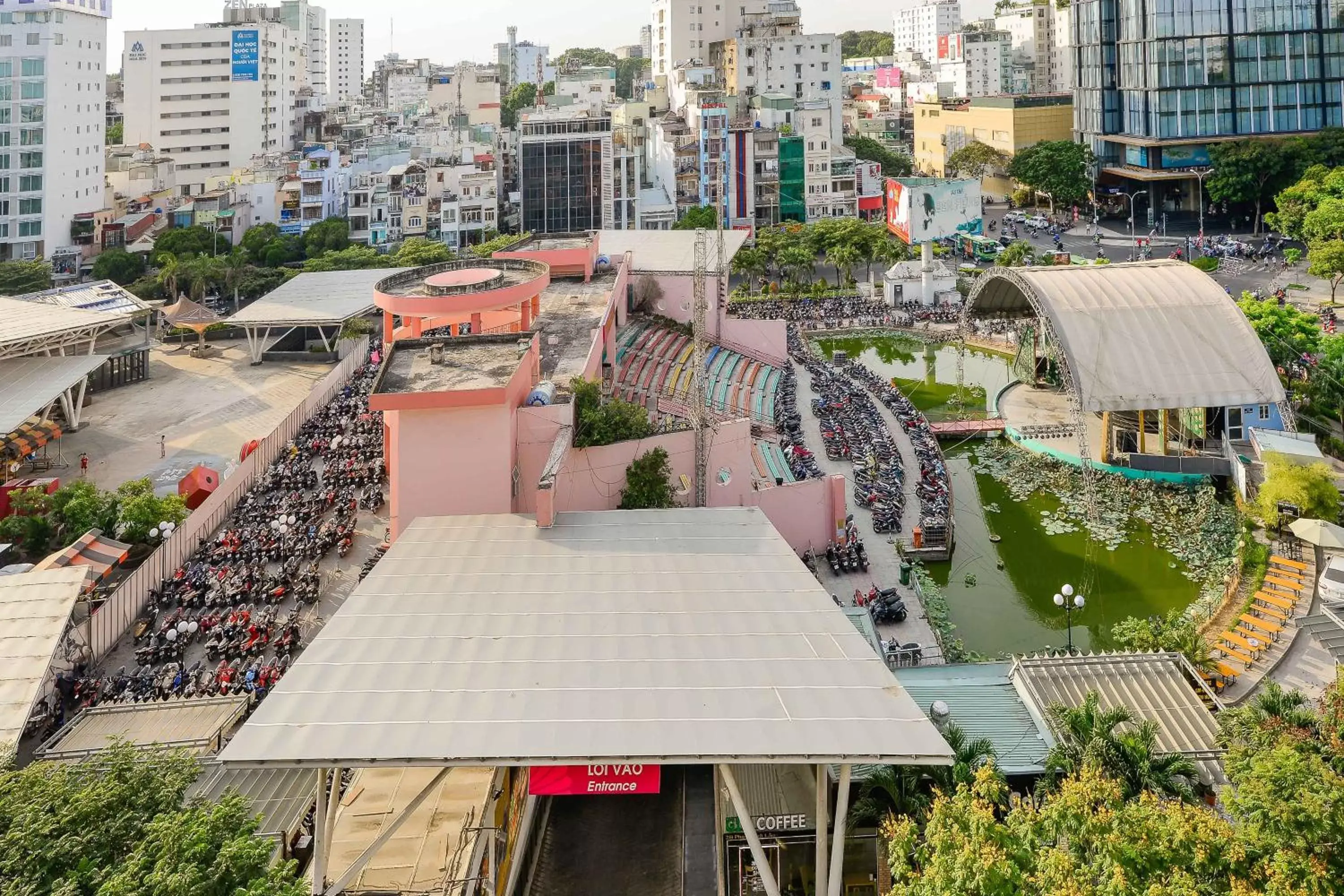 City view, Bird's-eye View in Saigonciti Hotel A