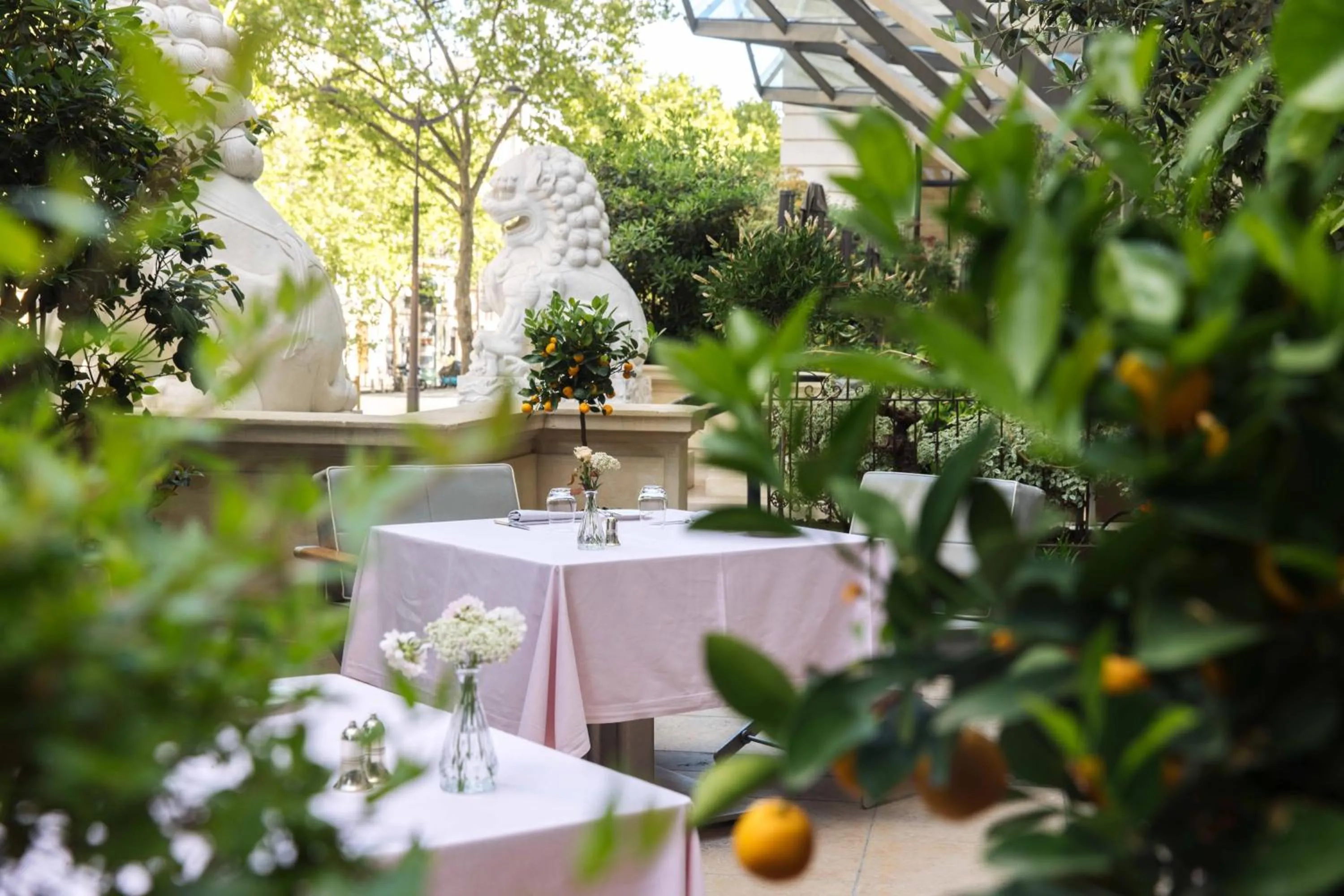 Restaurant/places to eat in The Peninsula Paris