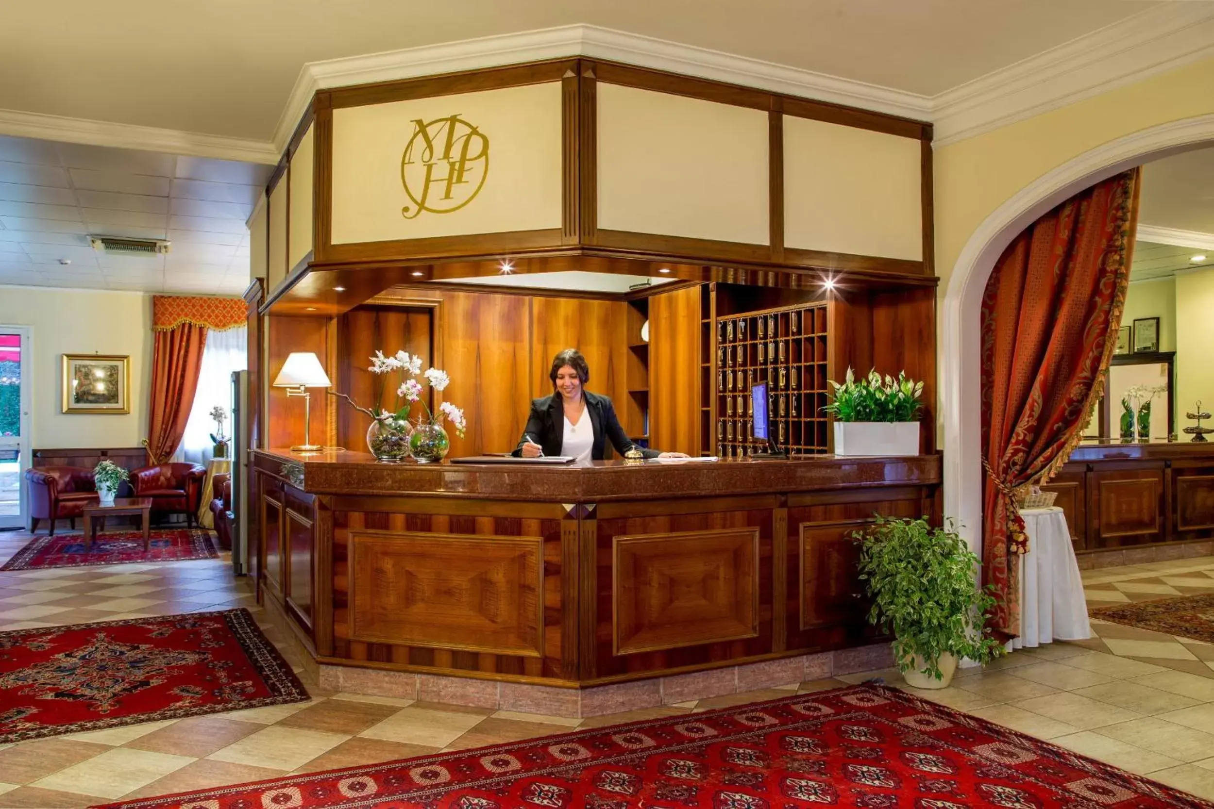 Lobby or reception, Lobby/Reception in Marini Park Hotel