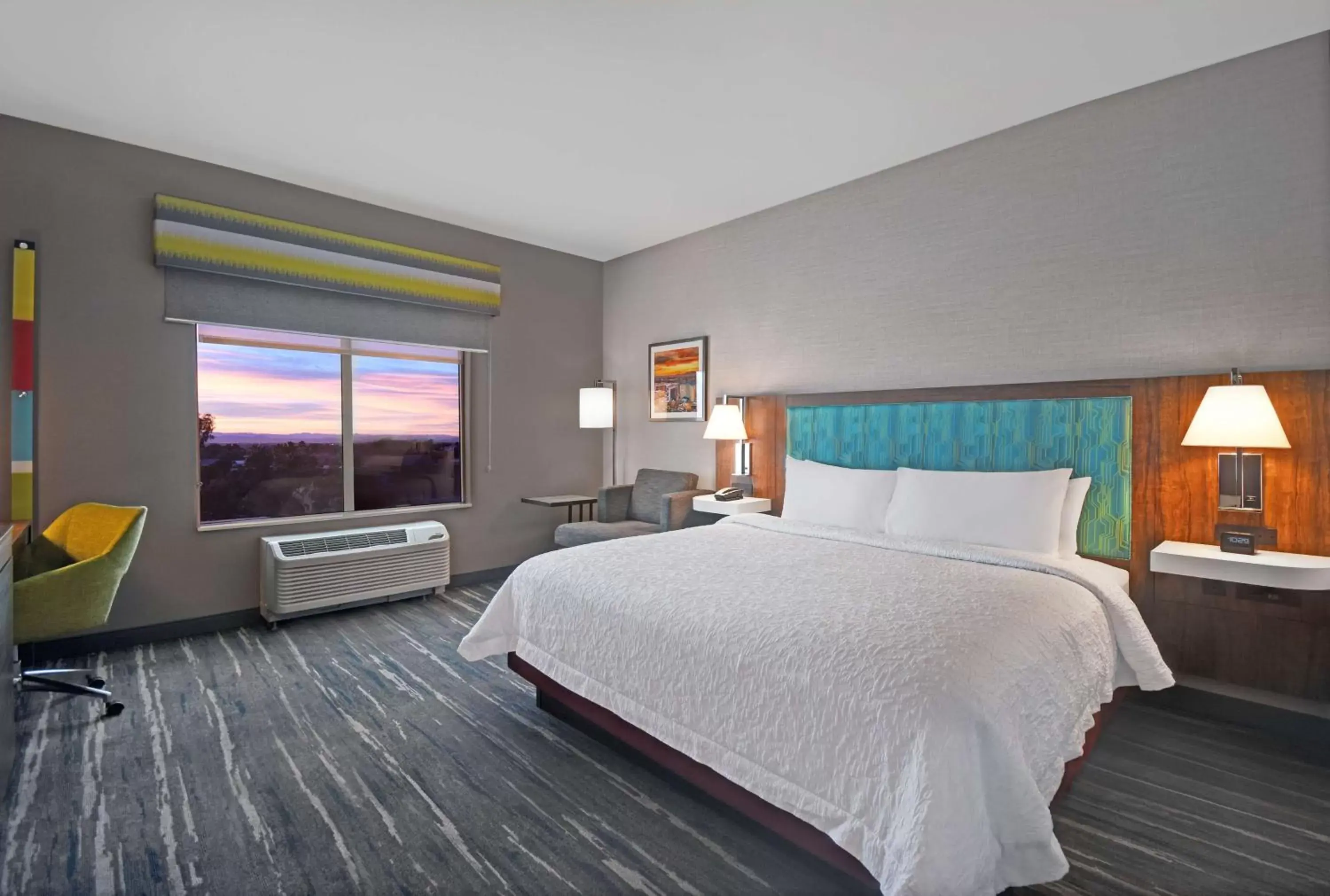 Bedroom in Hampton Inn Las Vegas Strip South, NV 89123