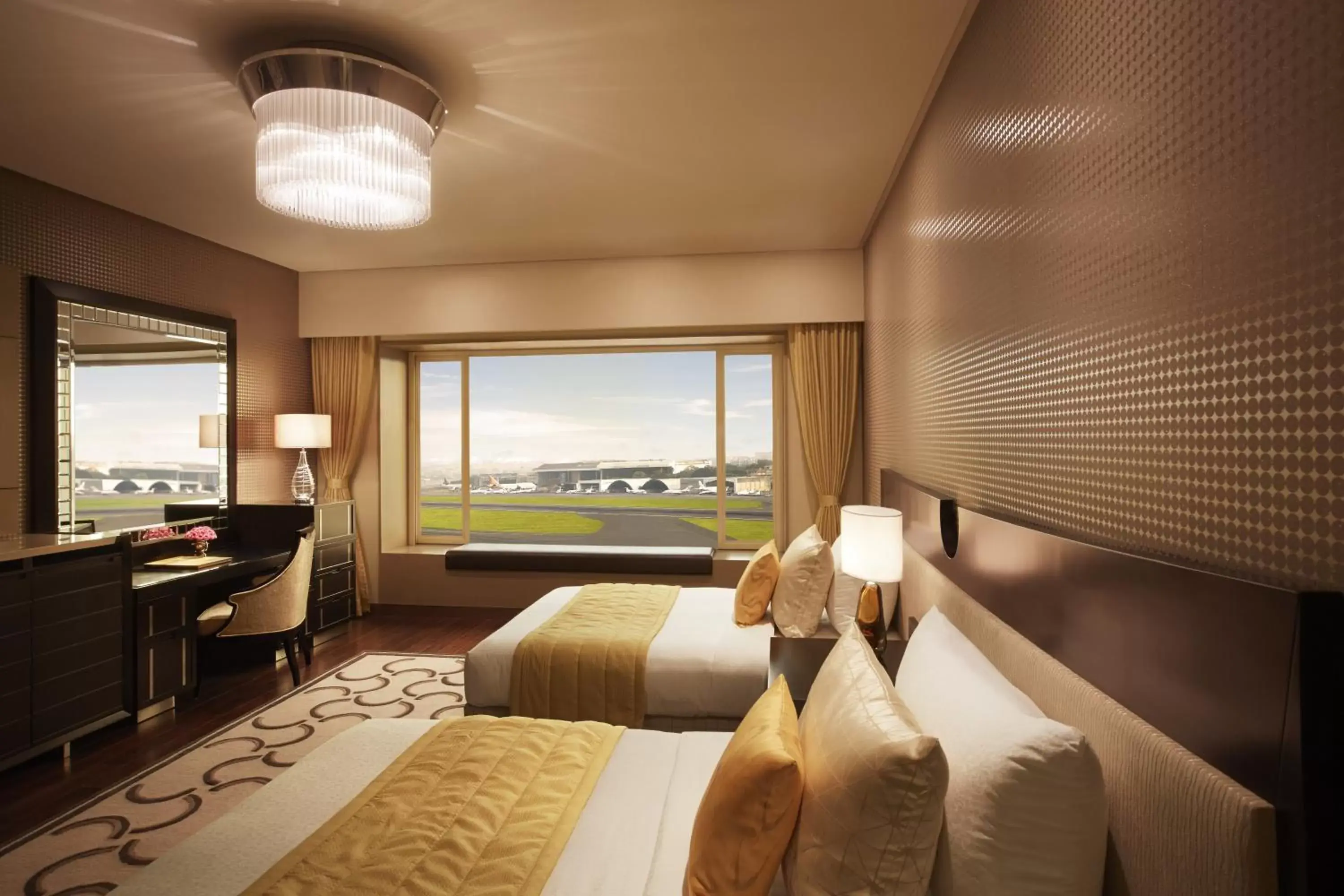 Bed in Taj Santacruz Bed in Taj Santacruz