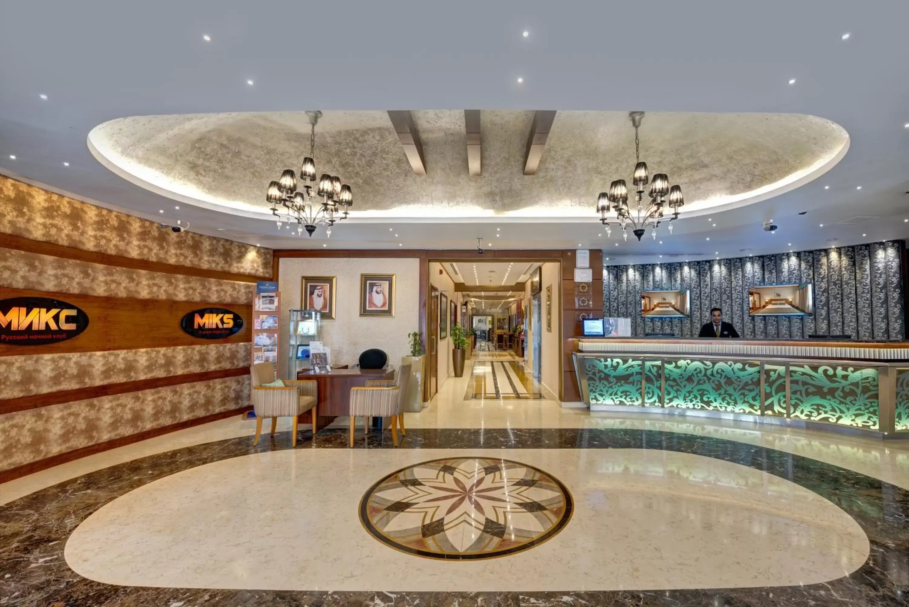 Lobby or reception, Lobby/Reception in Golden Tulip Hotel Al Barsha