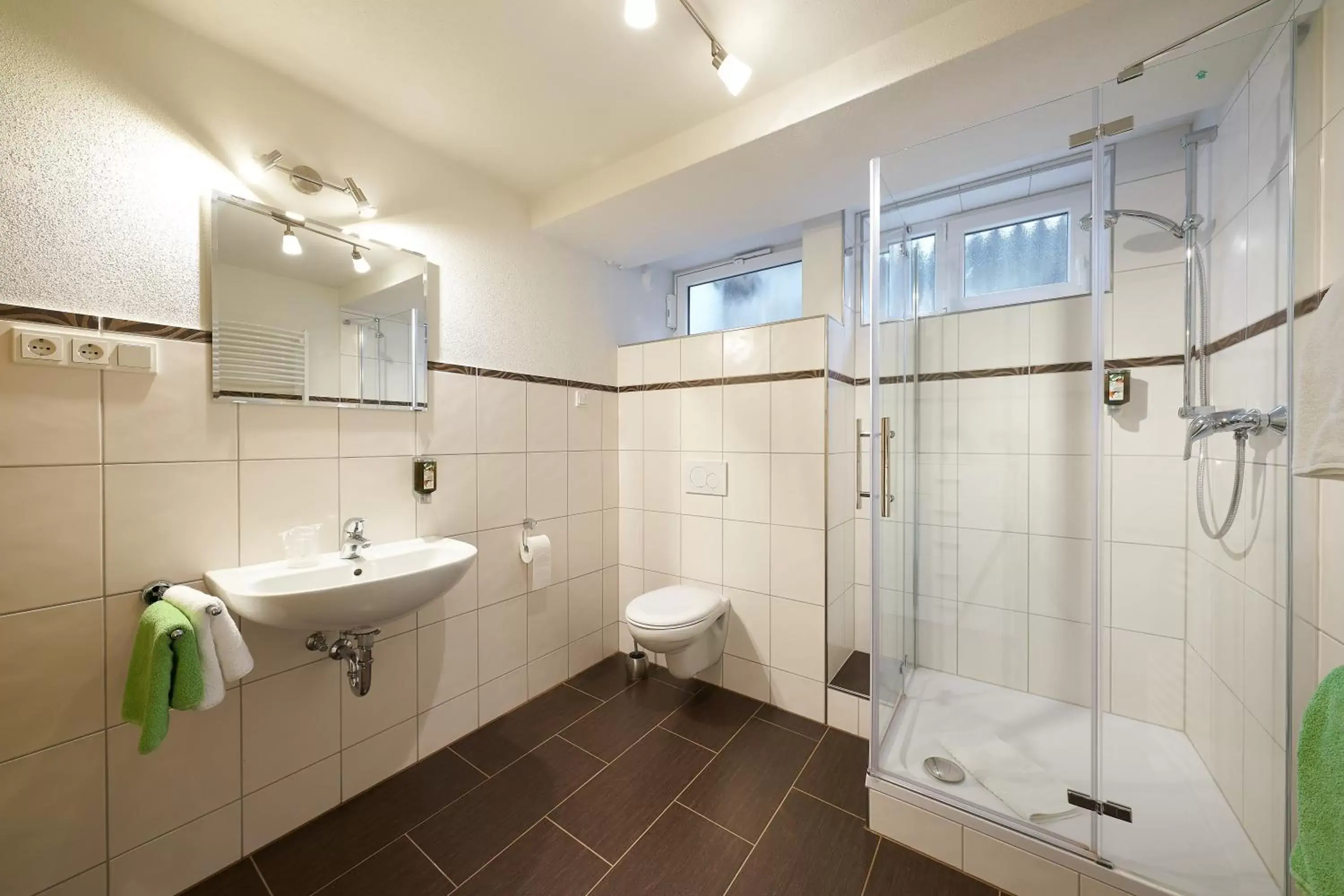 Bathroom in Landhotel Karrenberg