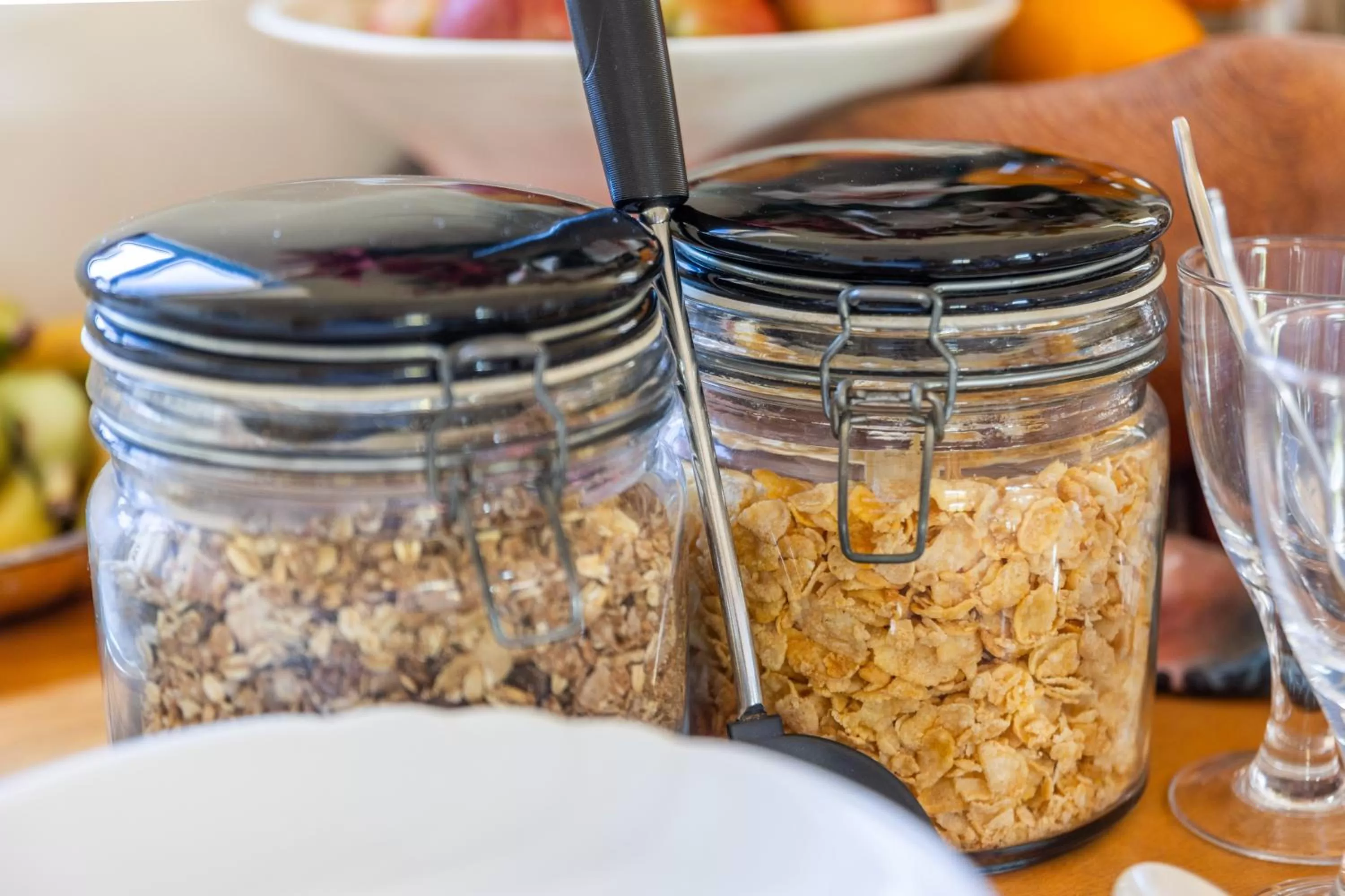 Breakfast in Gästehaus Pinkepank