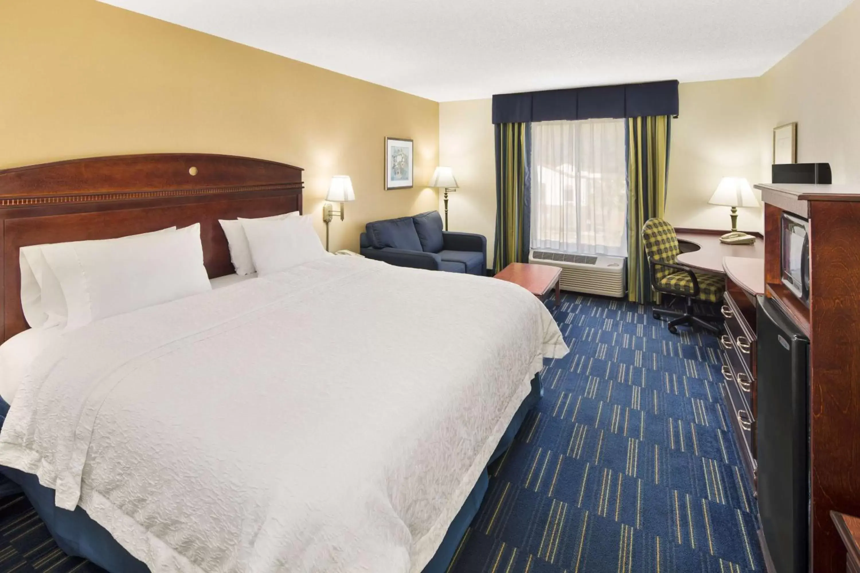 Bedroom in Hampton Inn By Hilton Hinesville, Ga