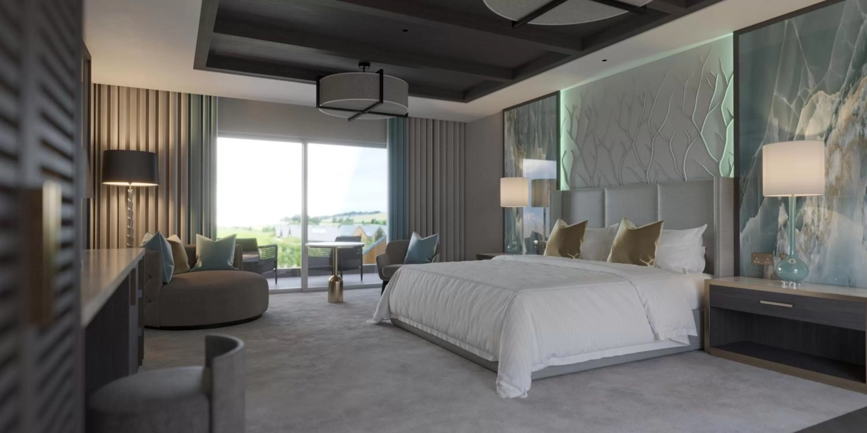 Bedroom, Bed in Lochside House Hotel & Spa