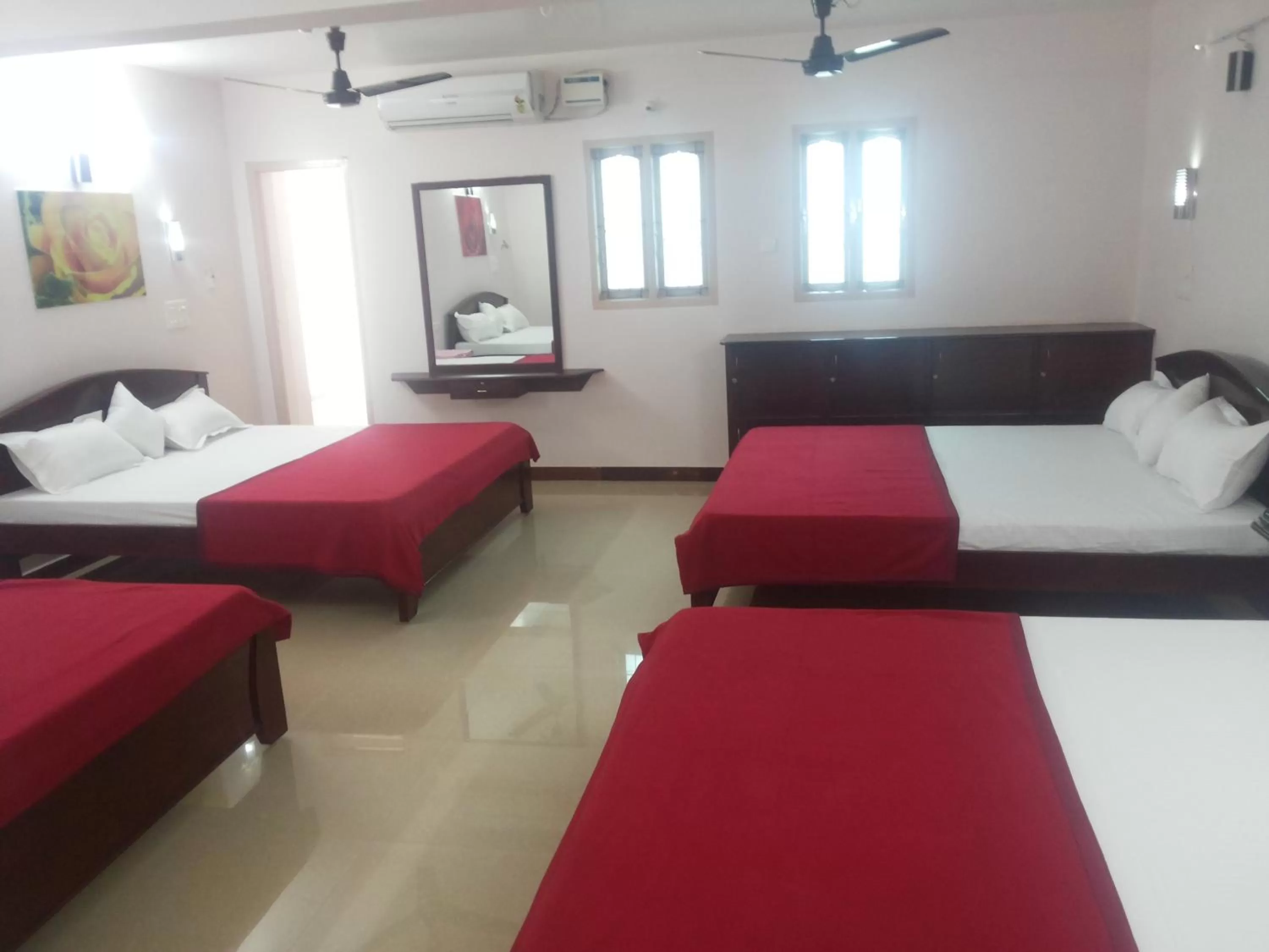 Bed in Hotel Nambi