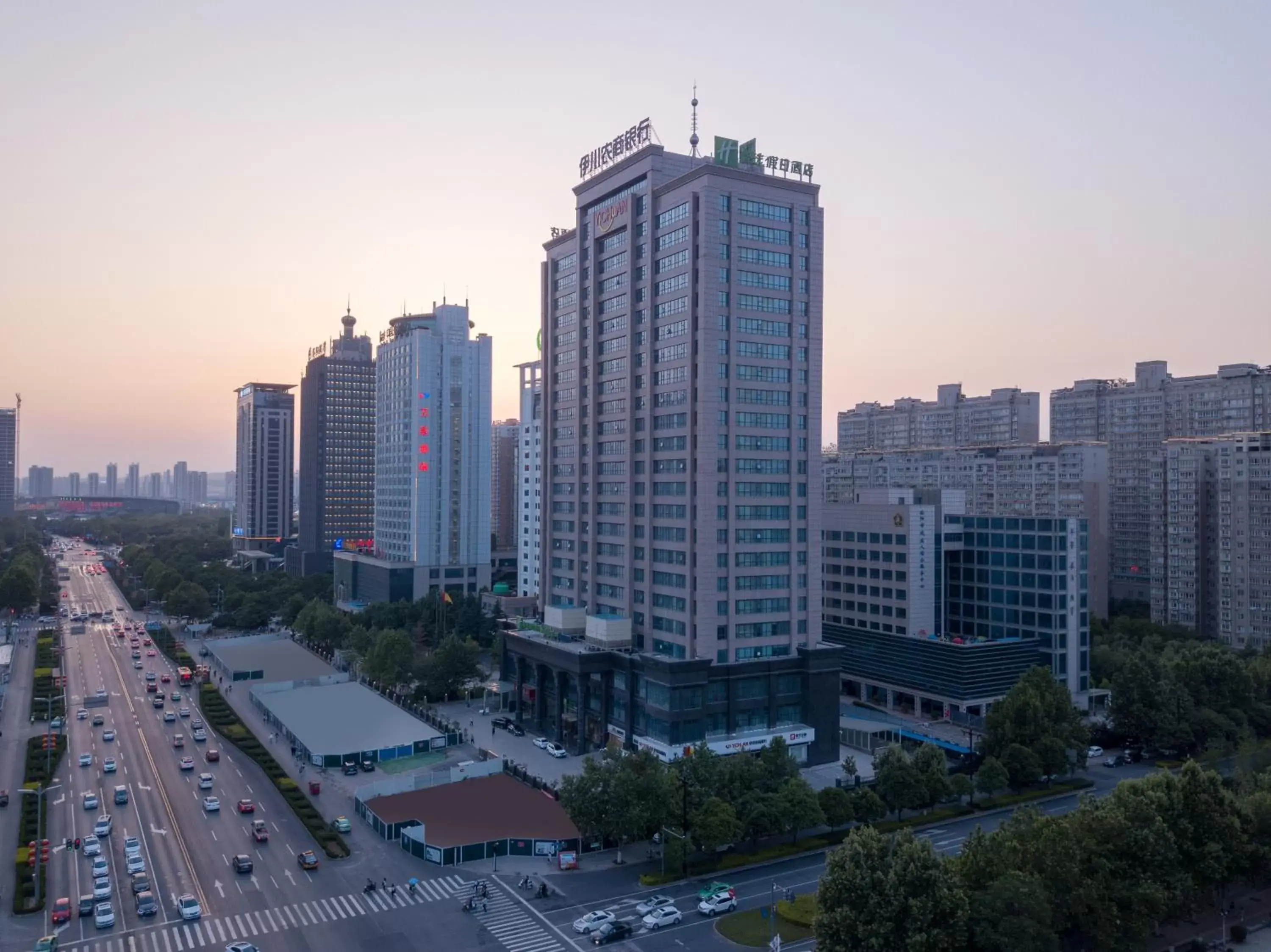 Property building in Holiday Inn Express Luoyang City Center, an IHG Hotel