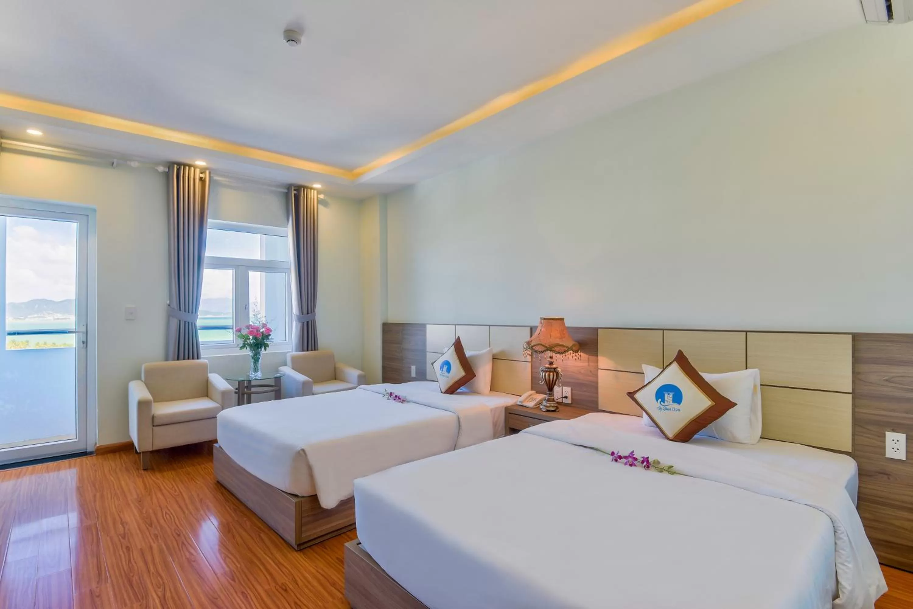 Photo of the whole room, Bed in Sky Beach D20 Nha Trang