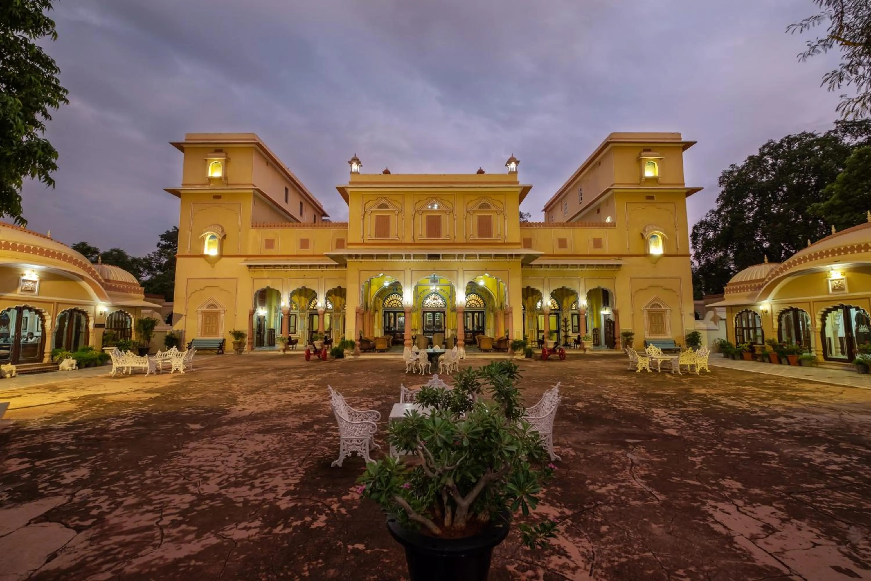 Property building in Hotel Narain Niwas Palace