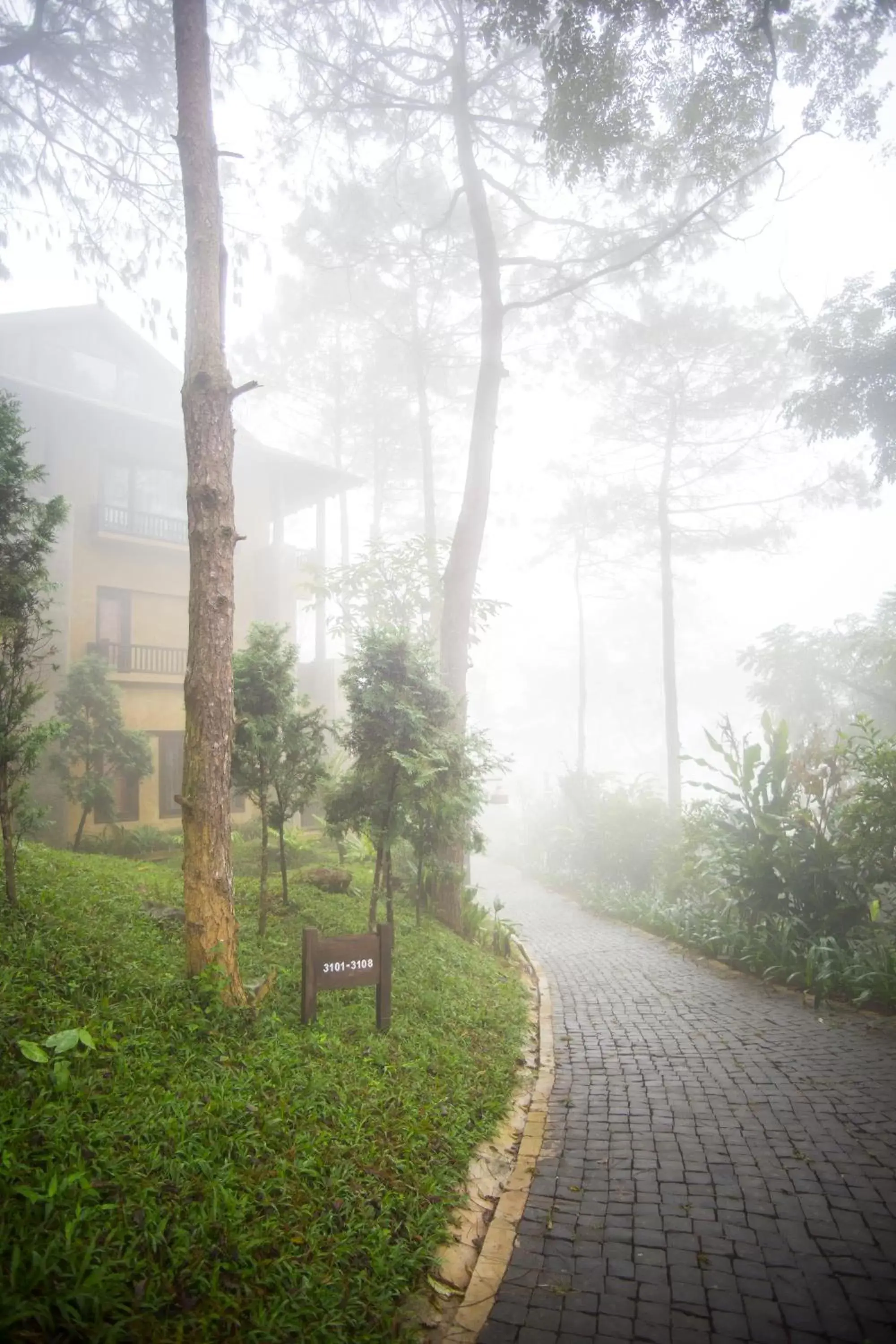 Garden in Melia Ba Vi Mountain Retreat