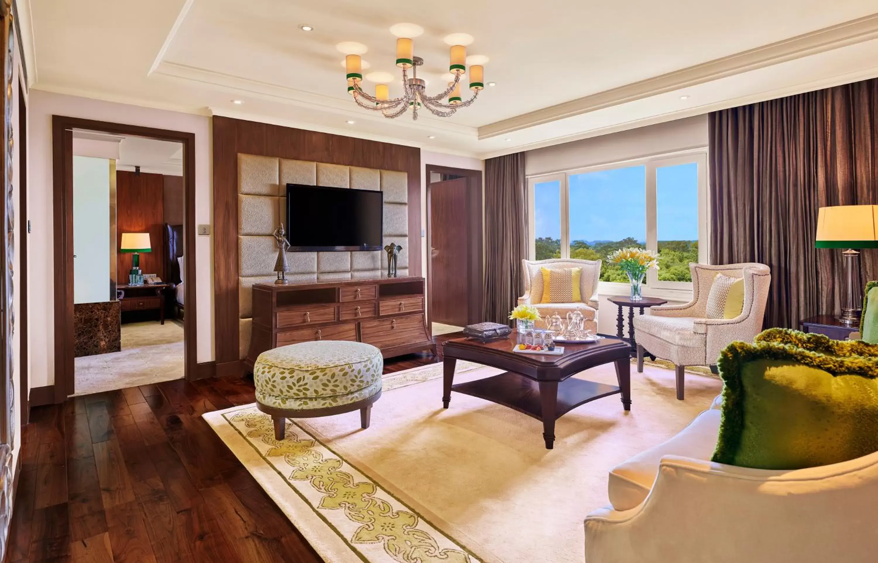 Living room, Seating Area in Taj Palace, New Delhi