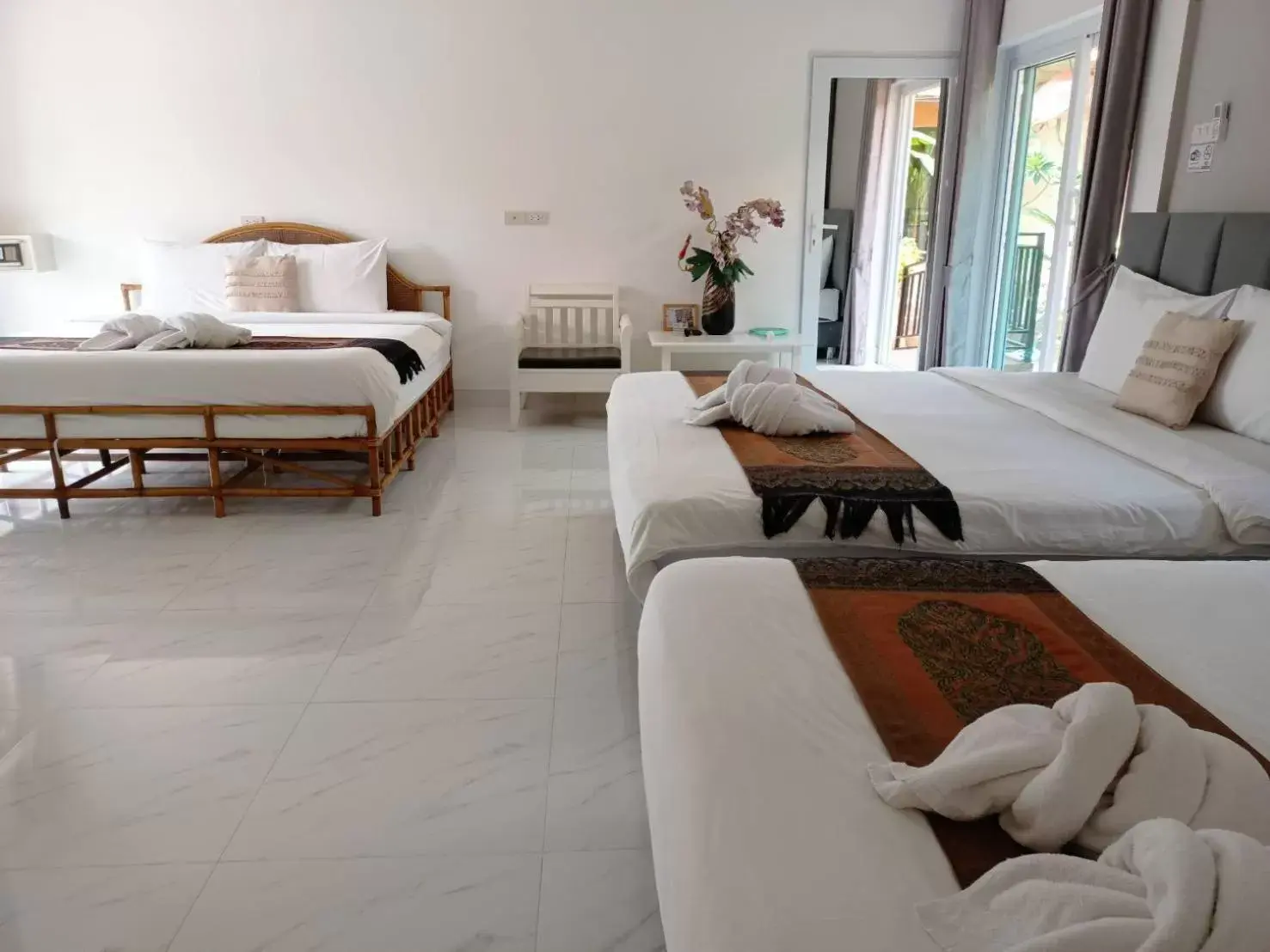 Photo of the whole room, Bed in Panisara Pool Villa Resort Huahin