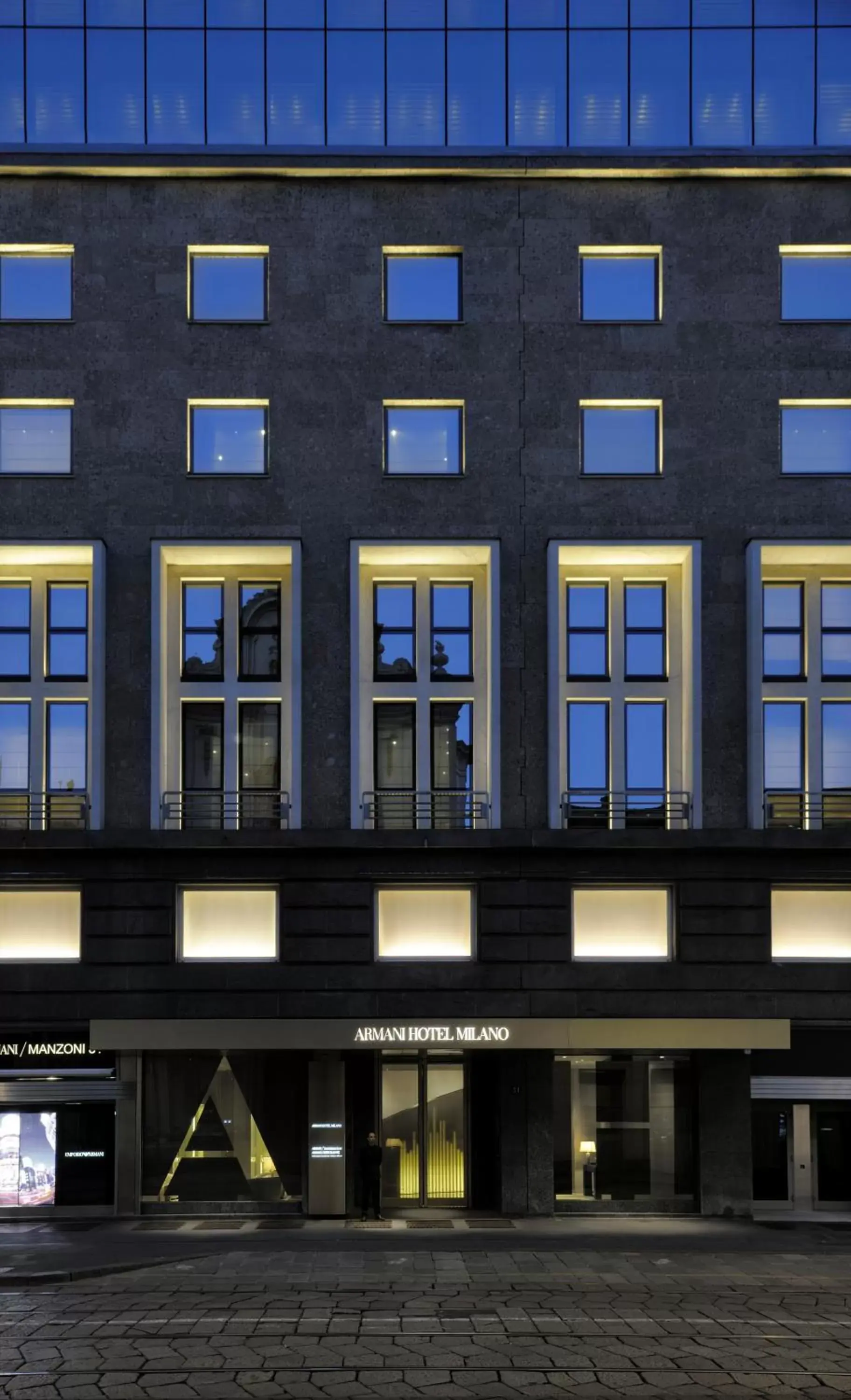 Facade/entrance, Property Building in Armani Hotel Milano