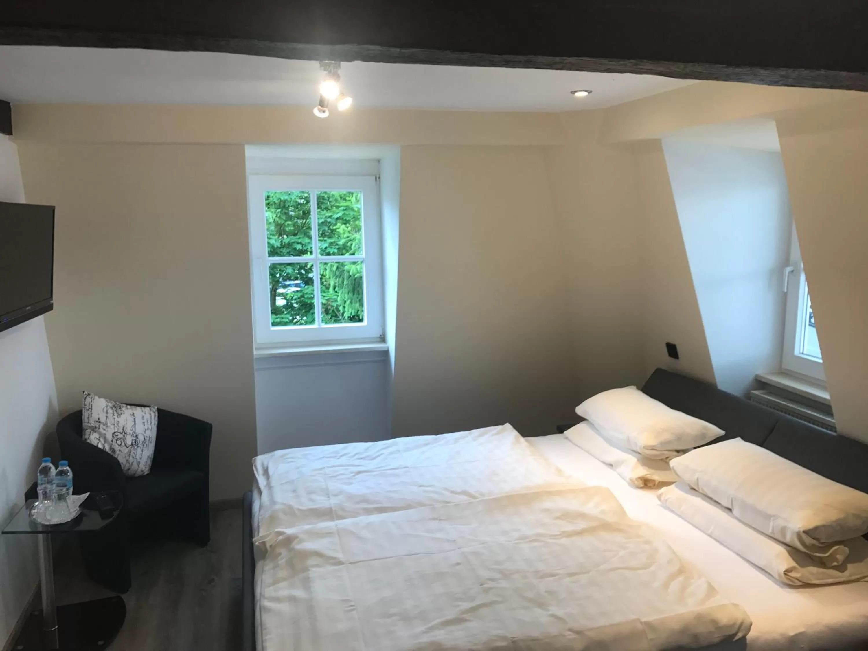 Bed in Hotel Friedrich