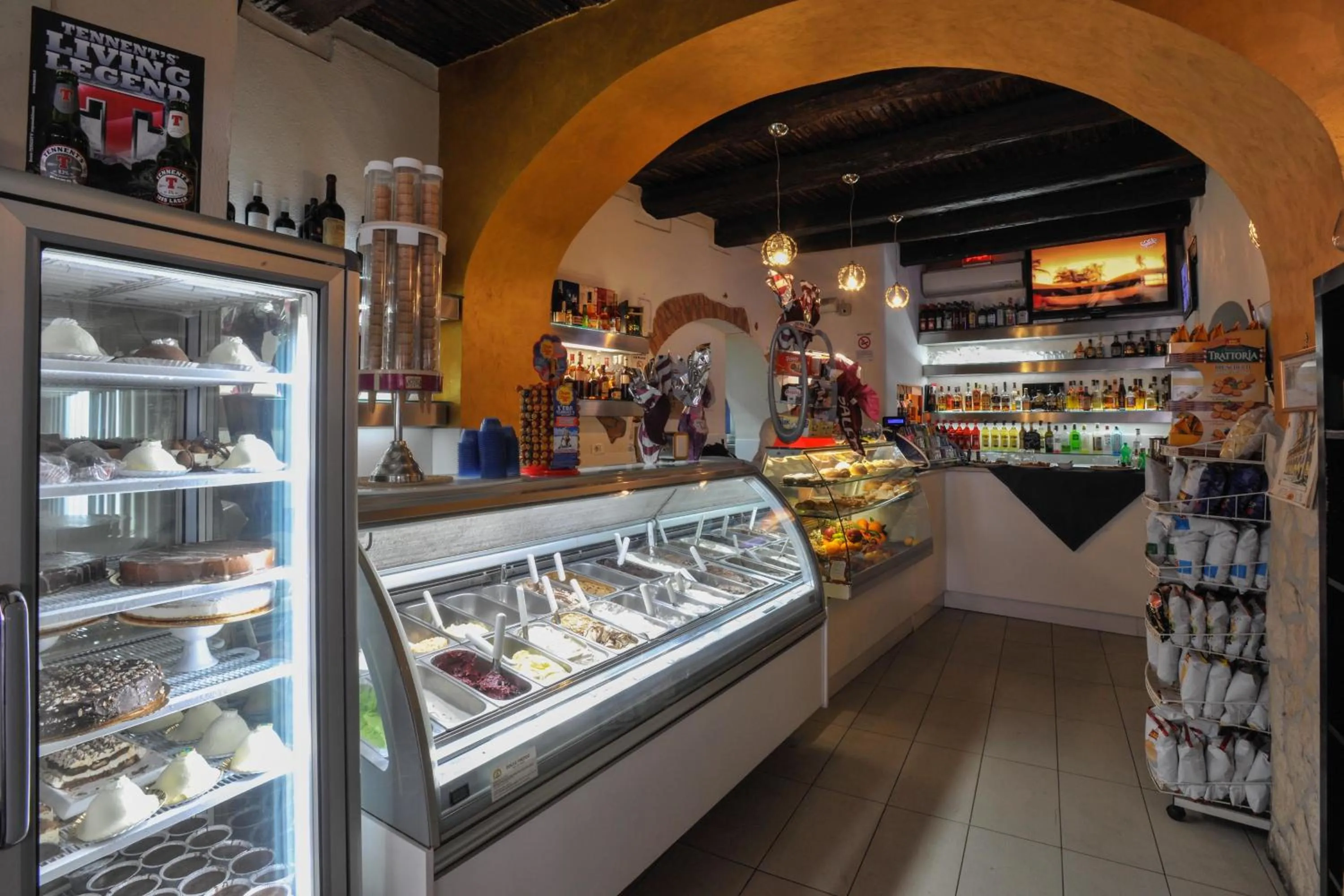 Lobby or reception in Albergo Del Centro Storico