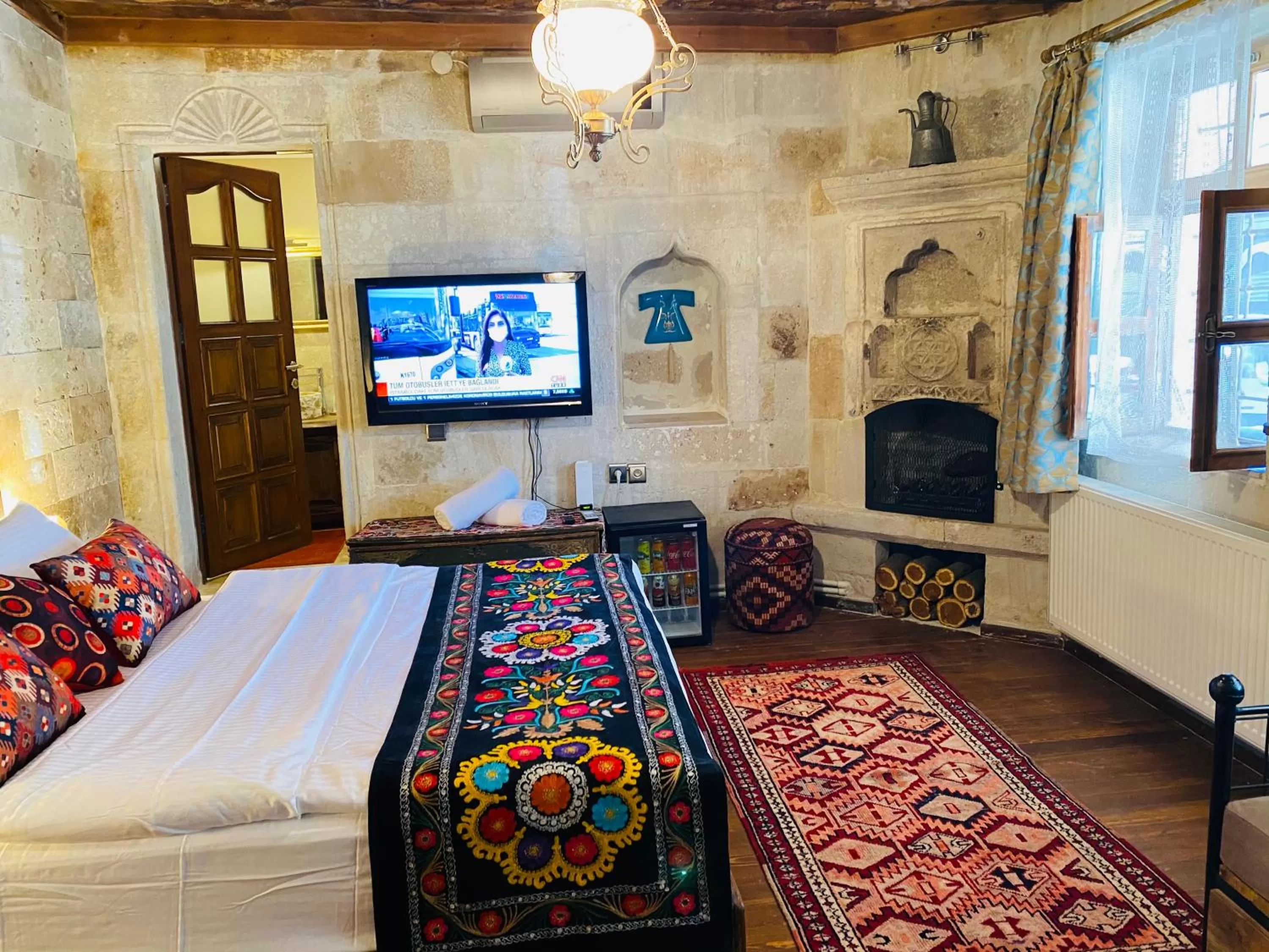 Bed in YASTIK HOUSES - Cappadocia
