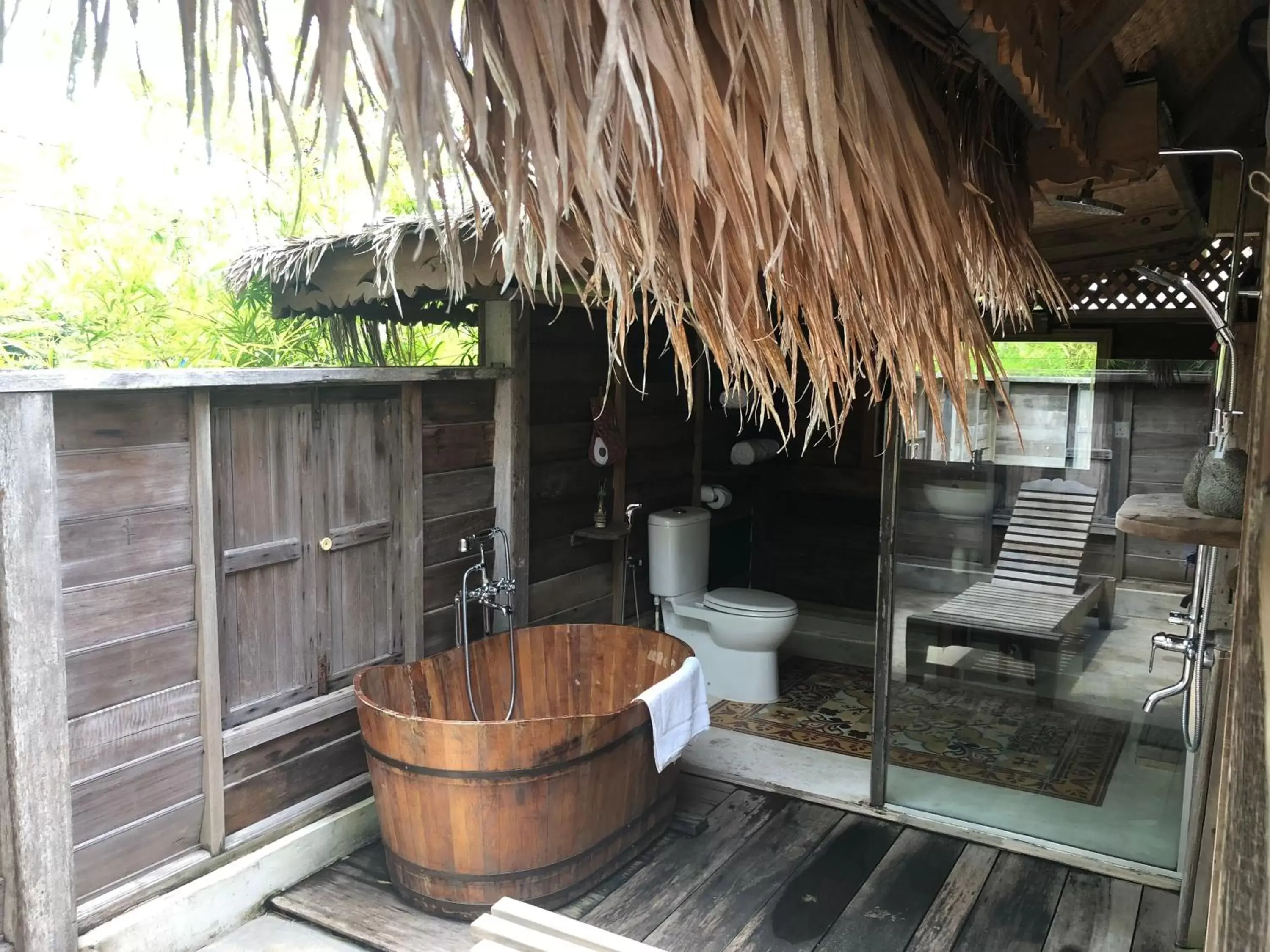 Shower in Kunang Kunang Heritage Villas