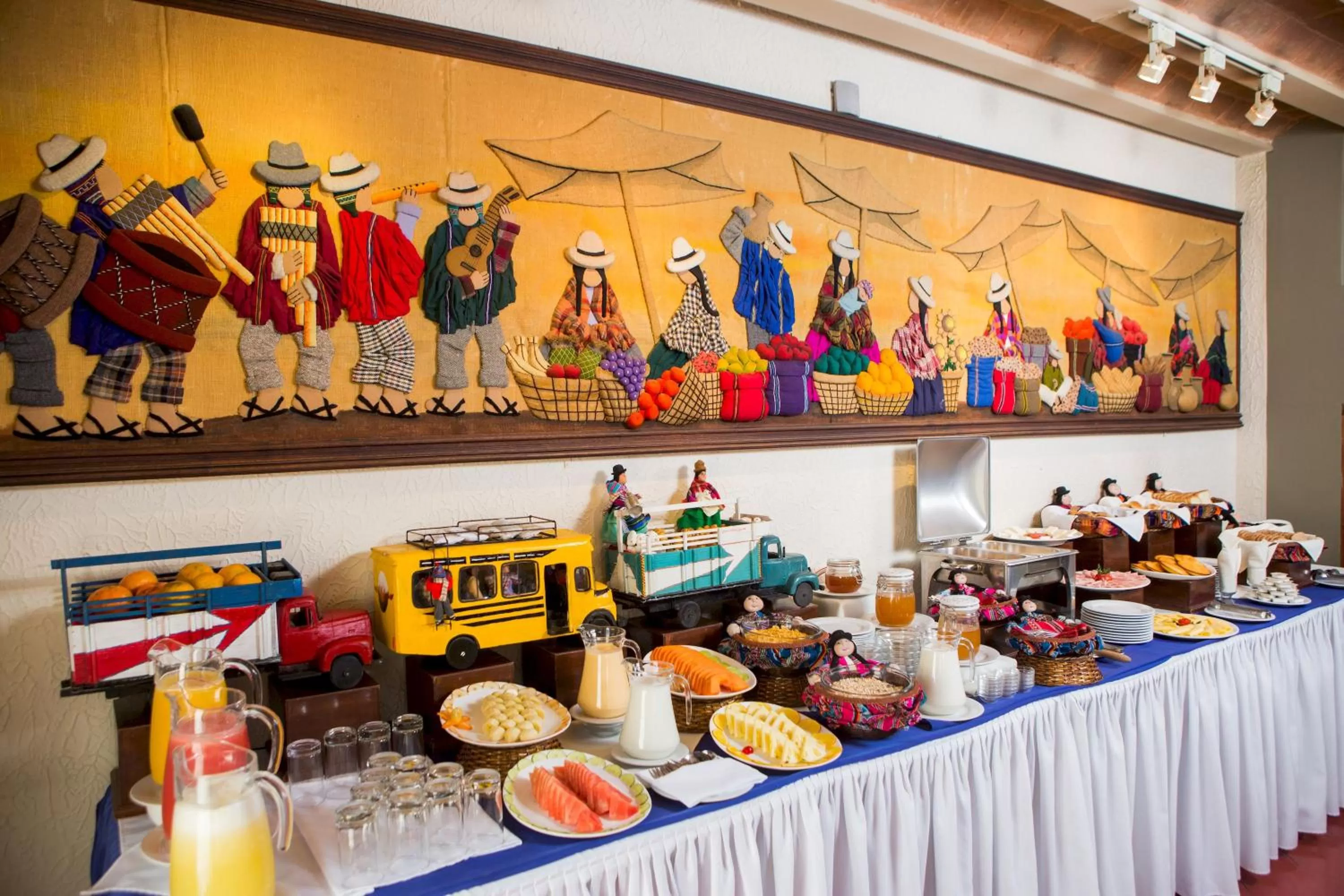 Breakfast in Hotel Rosario La Paz