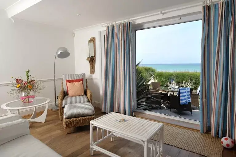 Bedroom, Seating Area in Carbis Bay and Spa Hotel