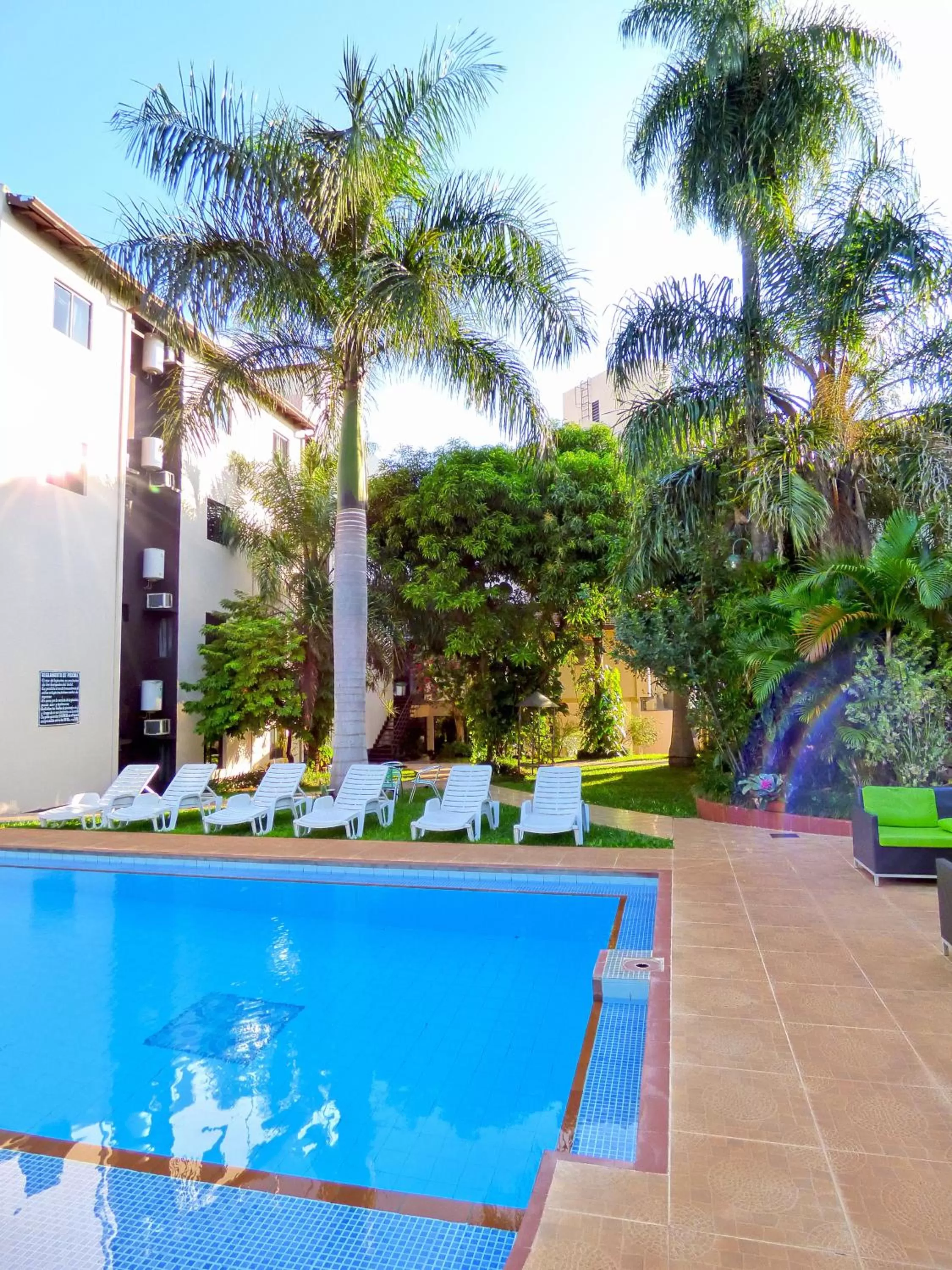 Patio in De La Costa Hotel