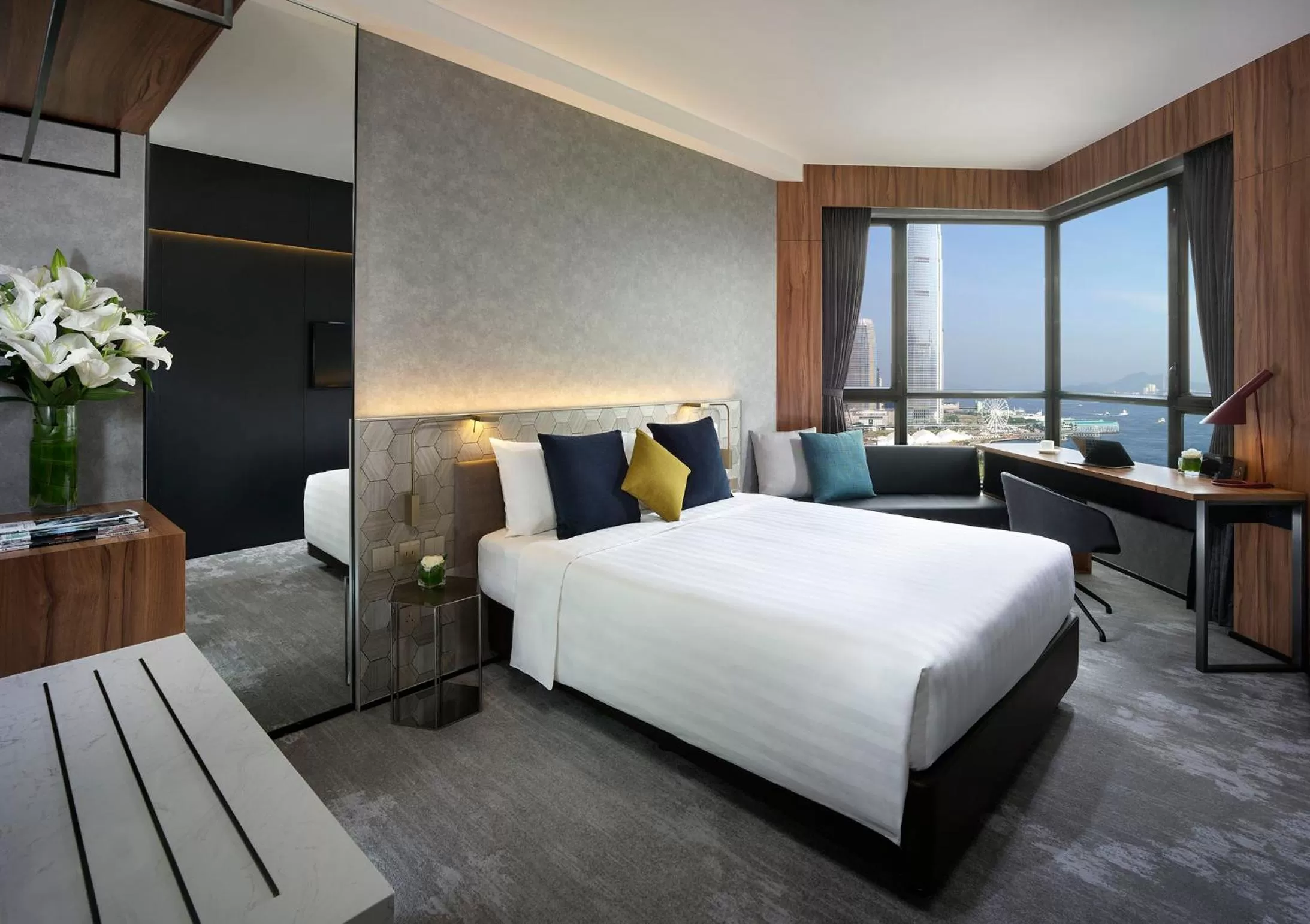 Photo of the whole room, Bed in The Harbourview - Chinese YMCA of Hong Kong