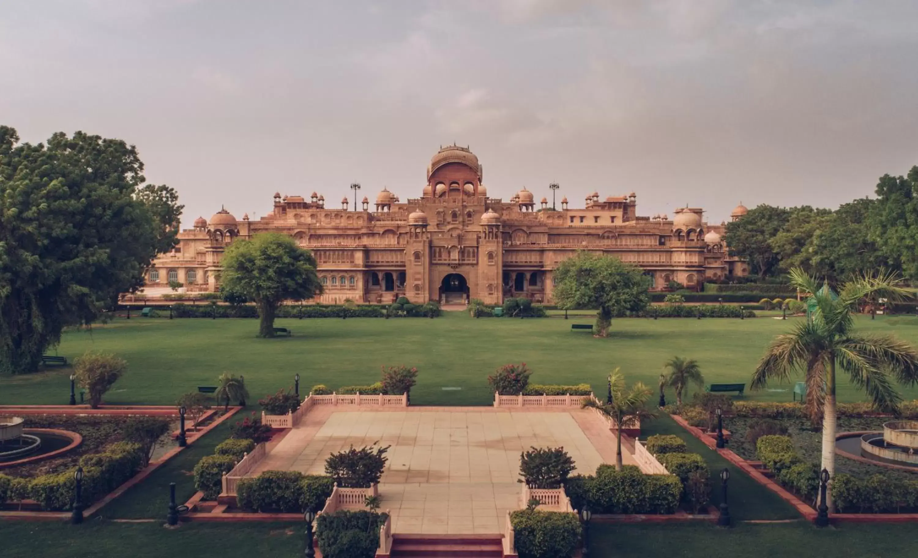 Property building in The Laxmi Niwas Palace