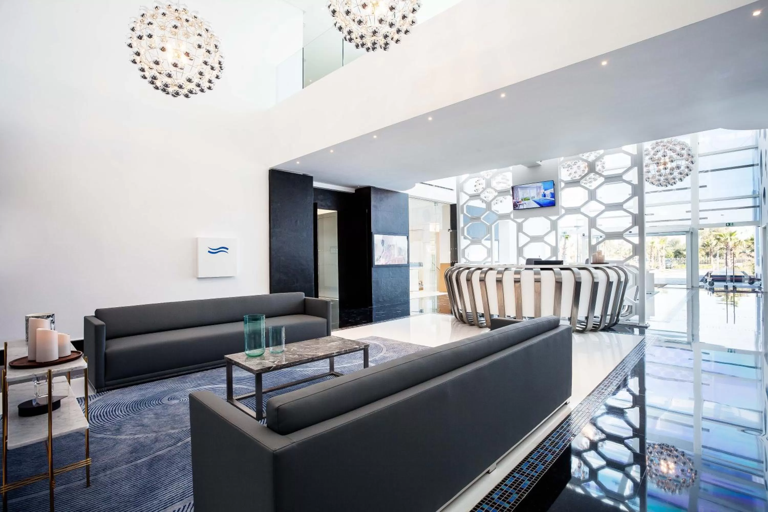 Living room in The View Bouznika