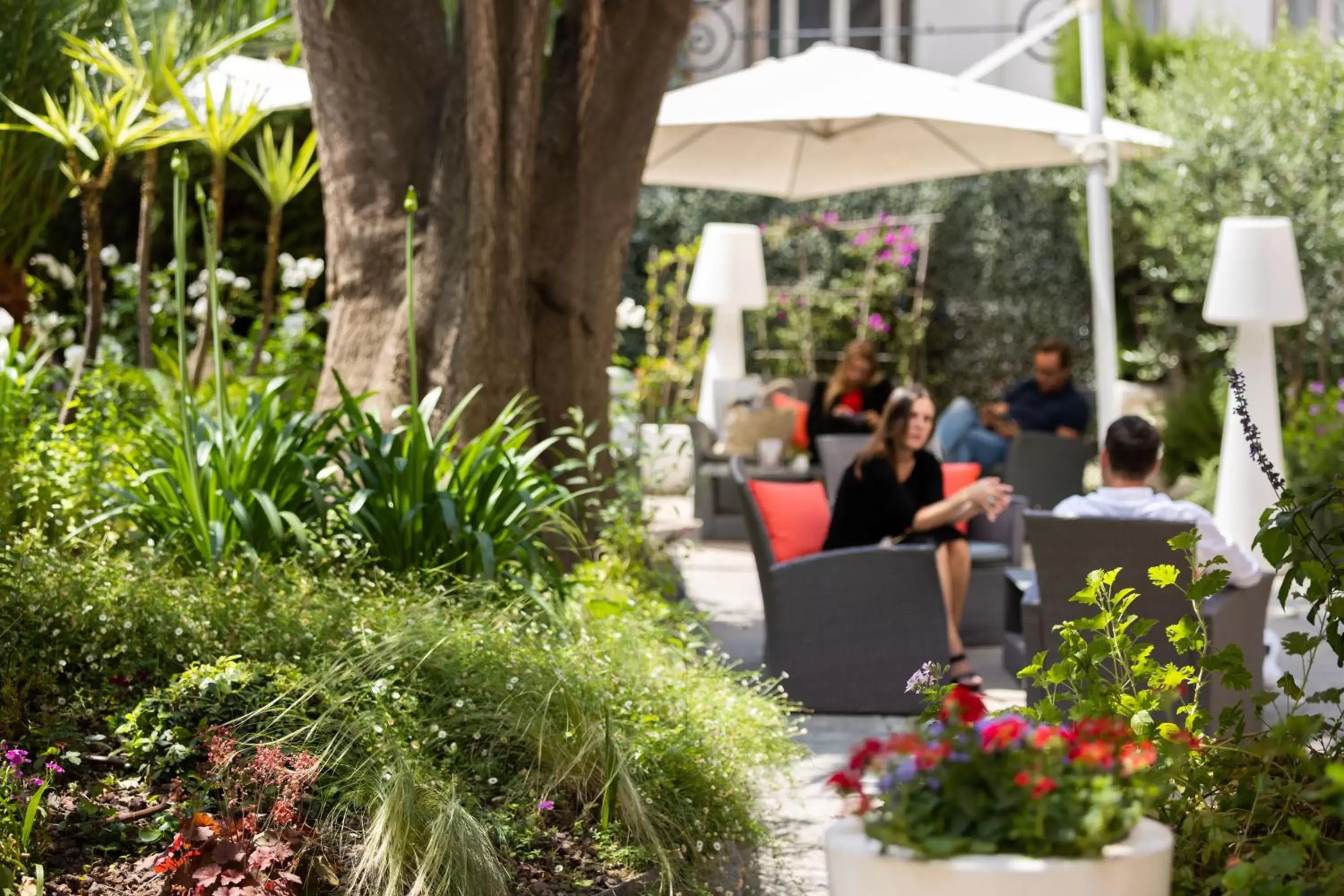 Garden, Restaurant/Places to Eat in Best Western Plus Hôtel Brice Garden Nice